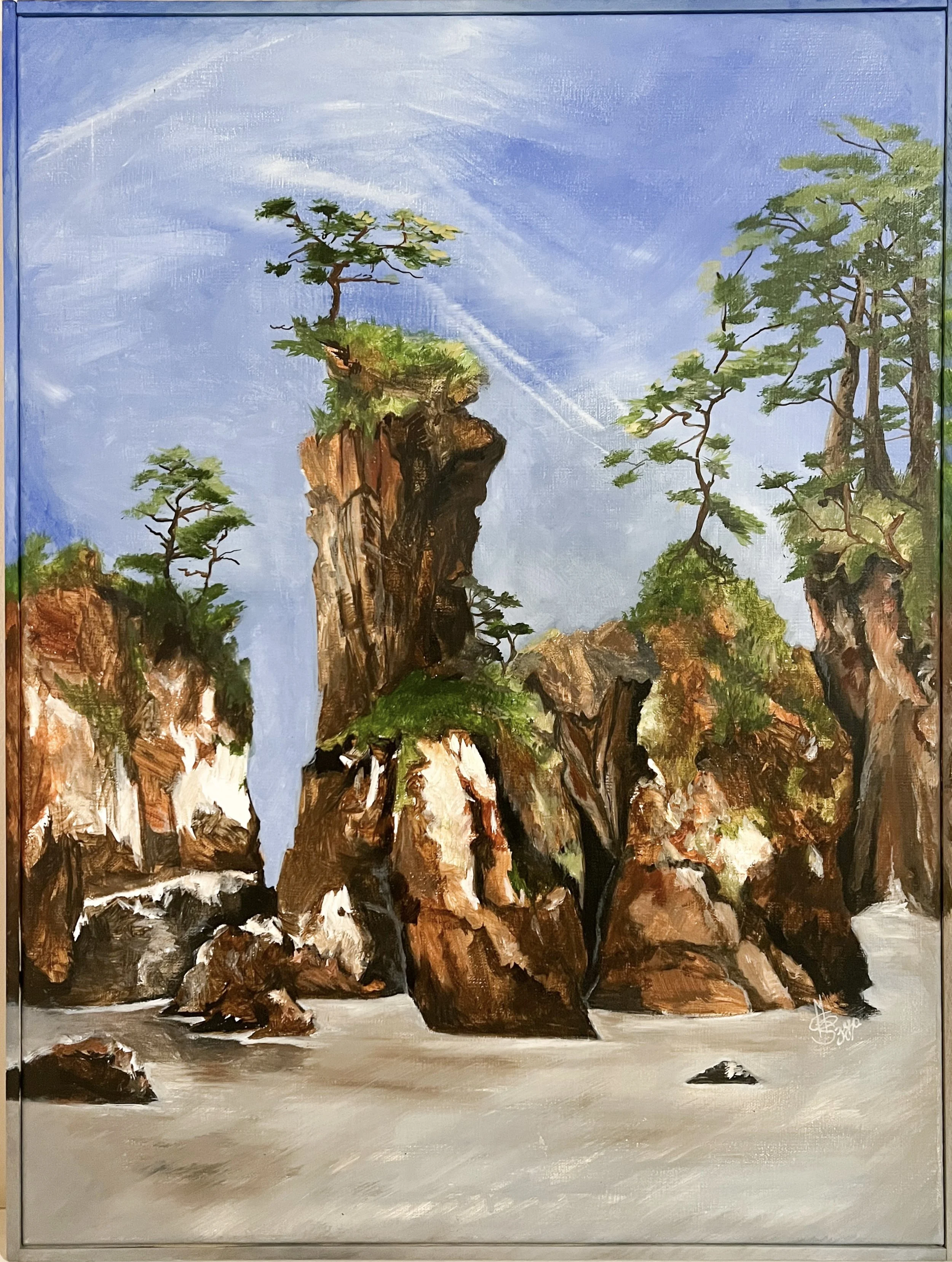 San Josef 
Oil on Canvas
20 x 16 inches