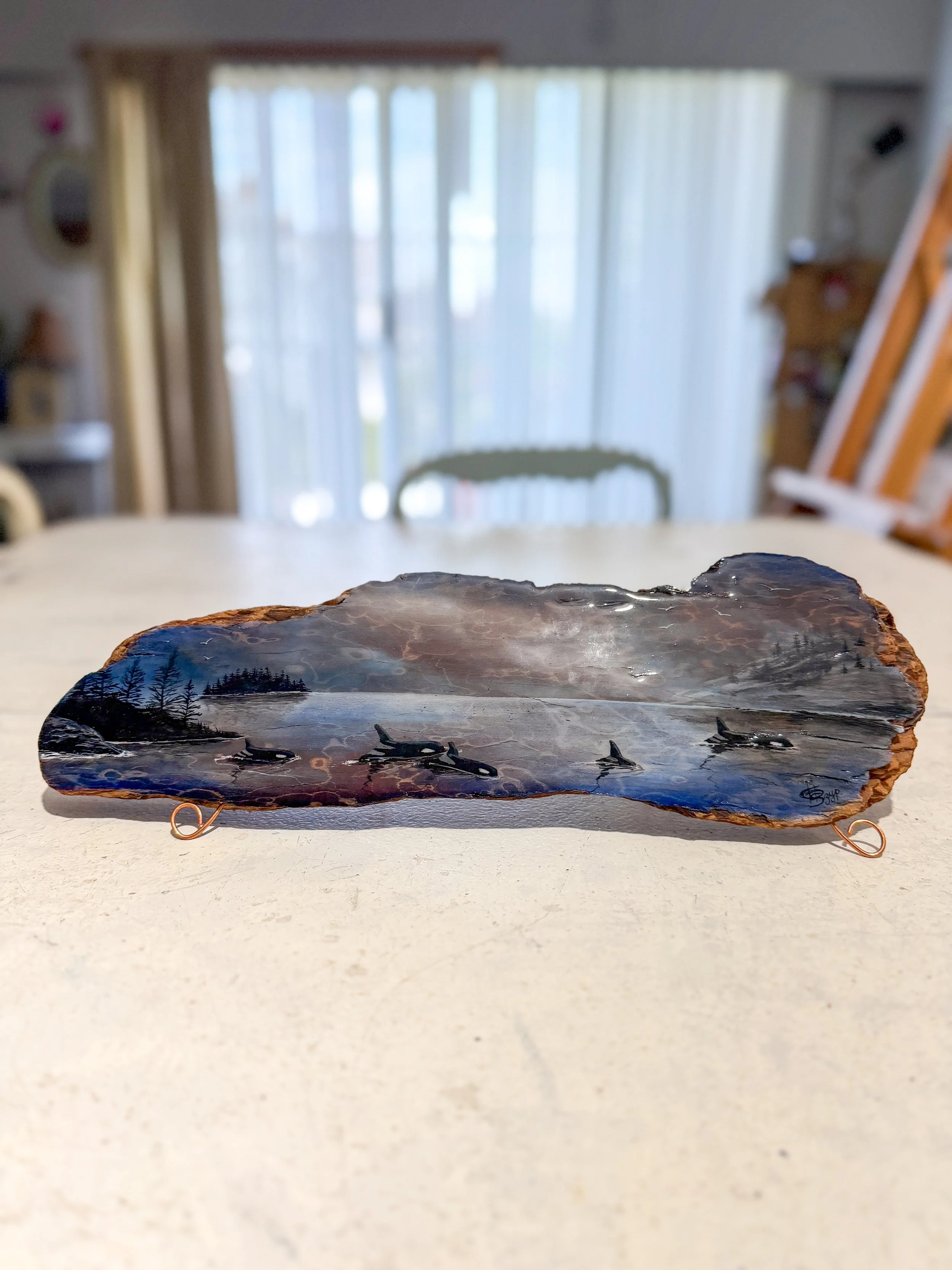 Transient ~ Driftwood Copper Feet Resin.JPG