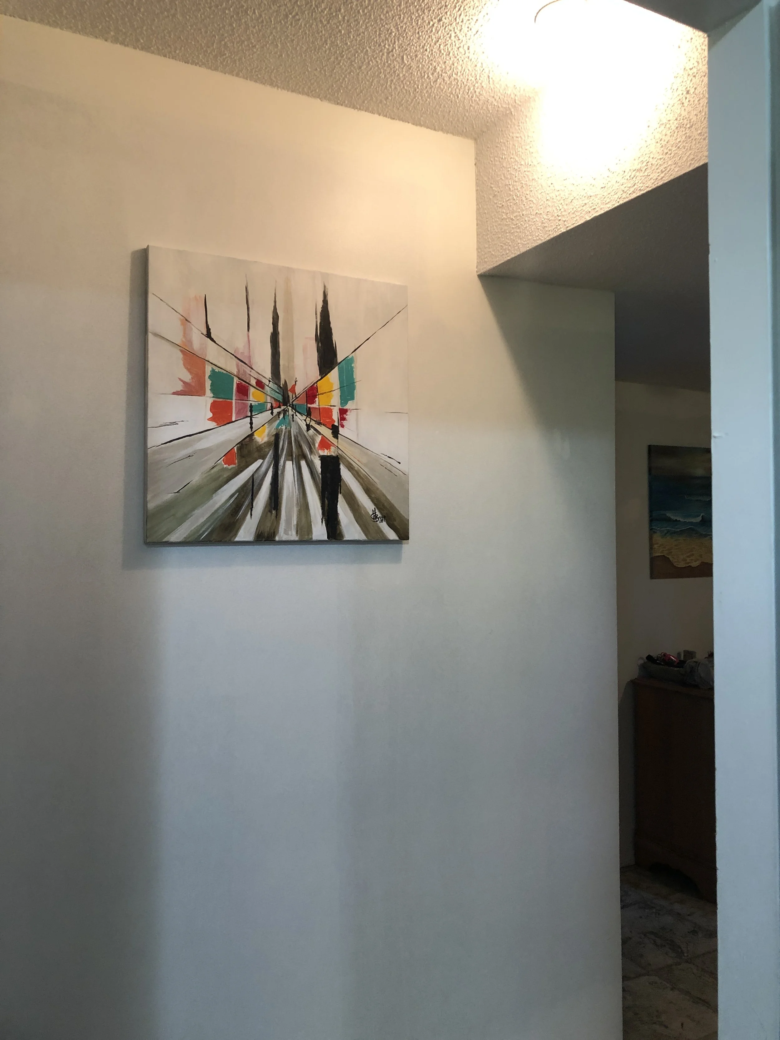 "El Obelisco/The Obelisk" purchased by a lovely couple from Sidney, BC