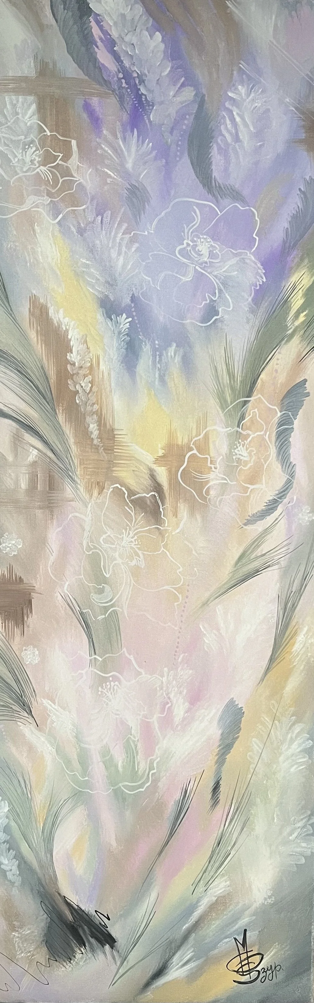 Rosas
Oil on Canvas
36 x 12 inches