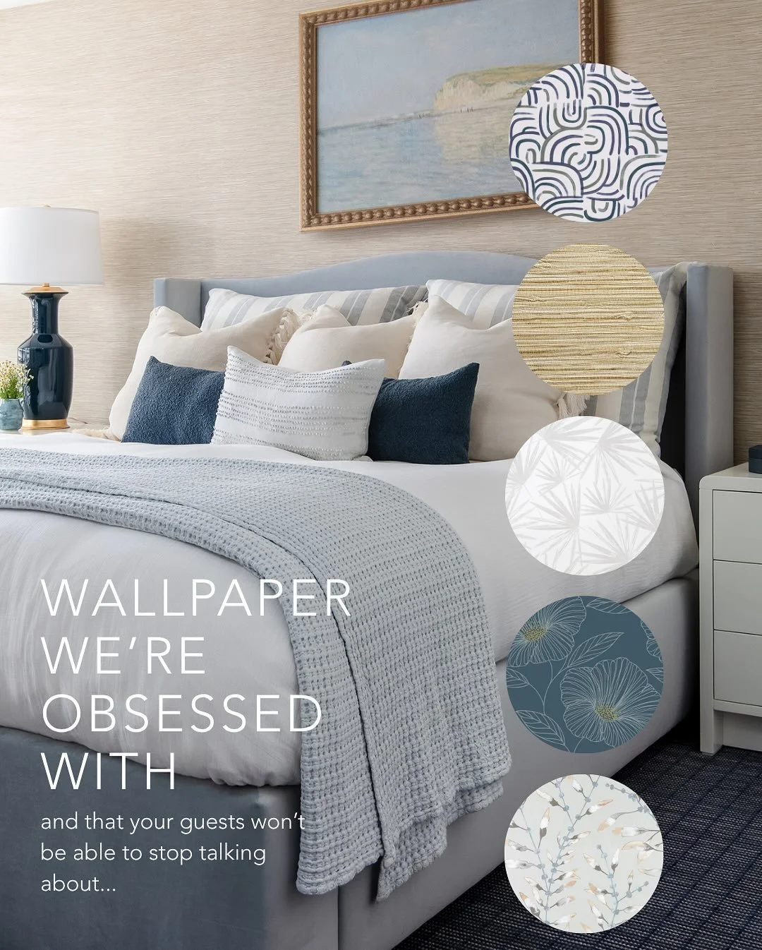 Make sure to save this for later!⁠ 📌⁠
⁠
Whether your style leans traditional, modern, mid-century, eclectic, coastal or  something in between, we&rsquo;ve got you (and your walls) covered. 😉✨⁠
⁠
Let us know in the comments which one is your favorit