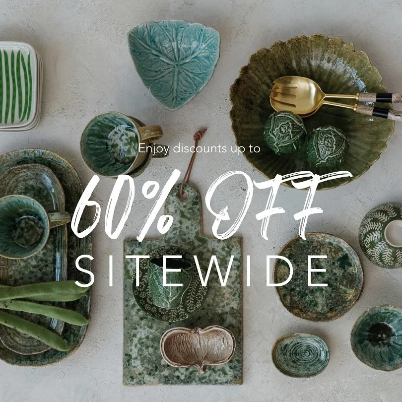 OUR SITEWIDE SALE IS HERE! Enjoy up to 60% off holiday hosting essentials, cozy layers, stylish statement pieces and more! ⁠
⁠
When you shop Blythe, you&rsquo;re not just elevating your space &mdash; you&rsquo;re supporting a small, locally-rooted bu