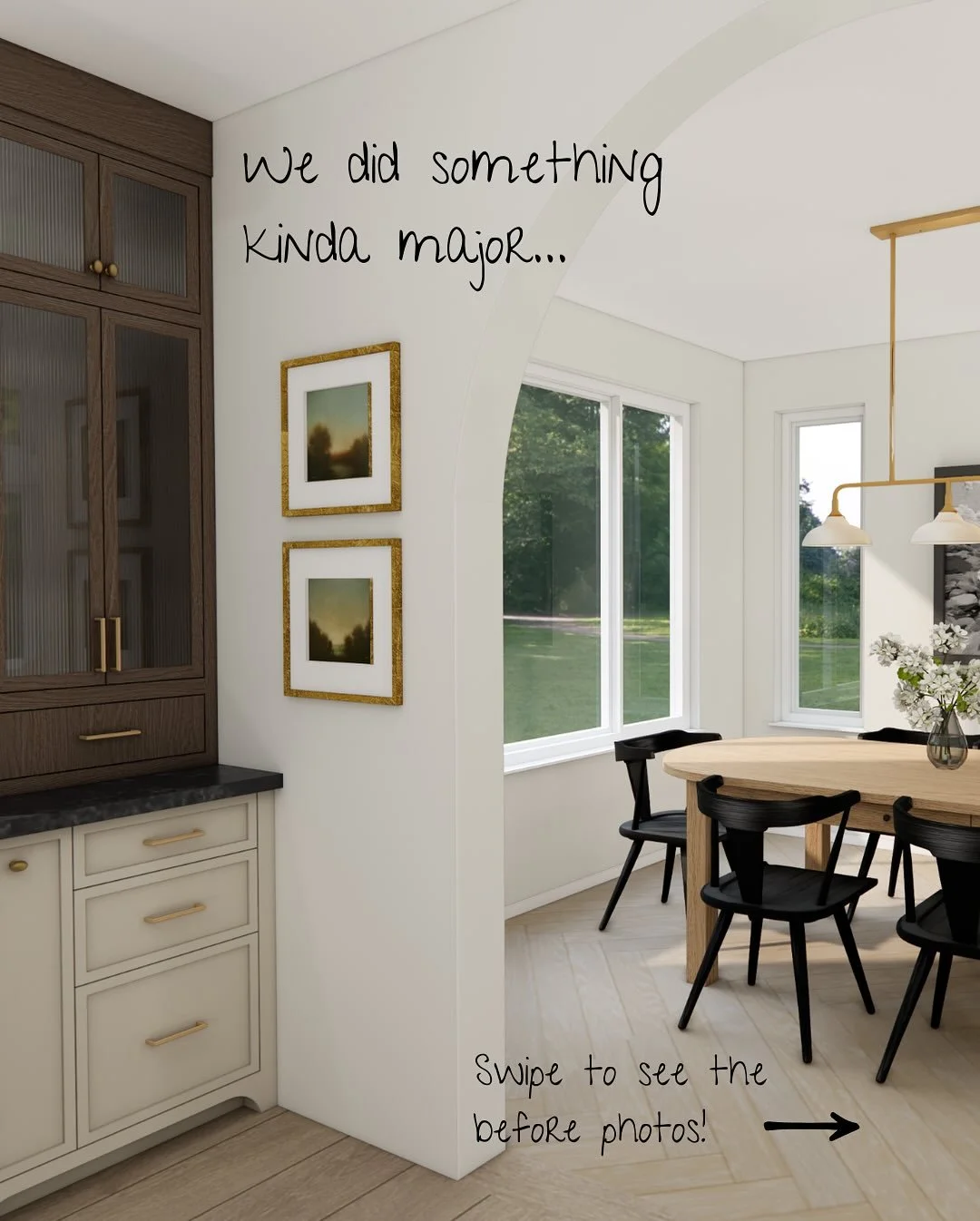 We can&rsquo;t stop smiling about these design renderings for this new remodel!!! Say hello to project, &lsquo;Well Seasoned&rsquo;🤌✨⁠
⁠
When our client came to us, she was ready to say goodbye👋 to her &rsquo;90s kitchen and hello to a space that f