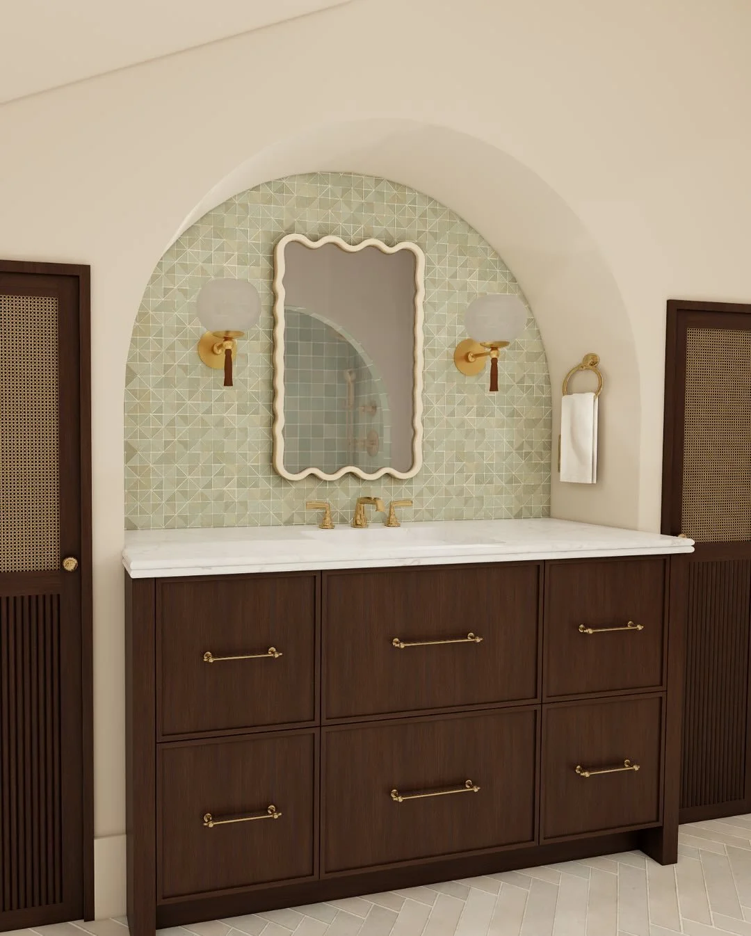 ✨ Parkside Charm &mdash; Behind the scenes 🎬✨⁠
⁠
We&rsquo;re currently working on two bathrooms for the sweetest and most fun mother&ndash;daughter duo&mdash;one primary, one secondary, and a darling powder room (more coming on that soon).⁠
⁠
It&rsq