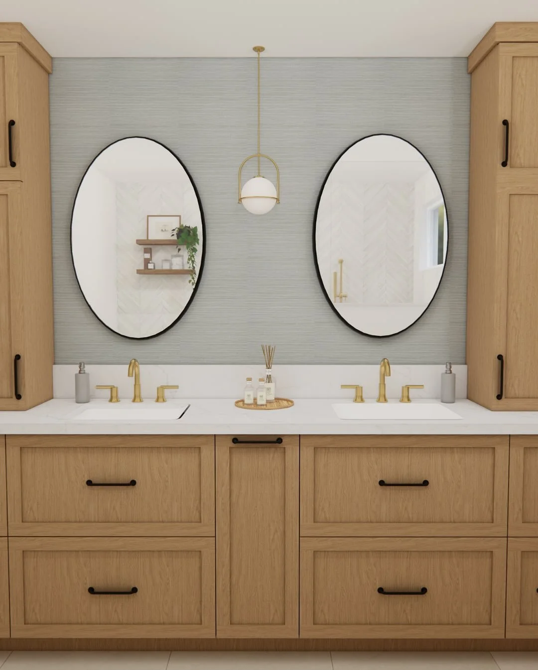 Primary bathroom update from project &lsquo;Better Together&rsquo; 😍

#bathroom #remodel #sandiegointeriordesigner