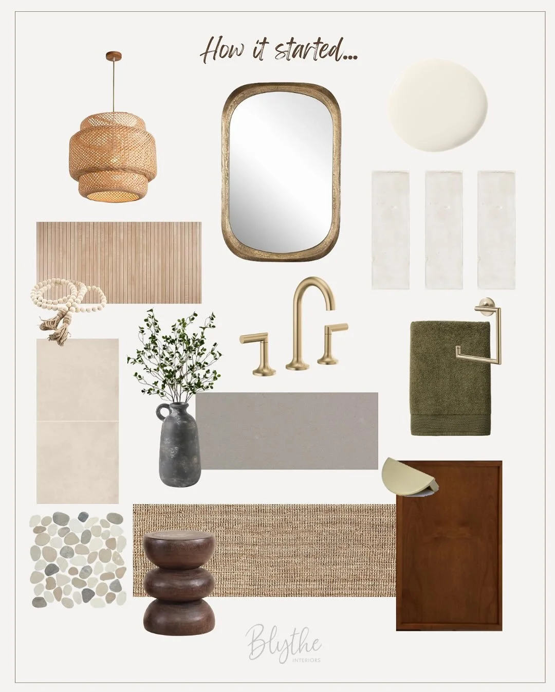 Swipe 👉 for a look back at how project Paradise Found came to life ⁠✨
⁠
There&rsquo;s nothing we love better than taking a look back at the design journey and just like all our projects, this one started as a vision, material samples, moodboards, pa