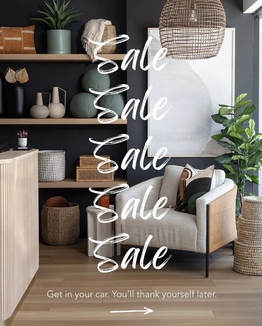 ✨SHOWROOM SALE IS HERE!✨We&rsquo;re making room for all of our amazing new pieces so come stop by for the opportunity to shop gorgeous designer-curated home decor, furniture and accessories at fabulous prices.⁠ ⁠
⁠
✨️75% off all decor &amp; accessori