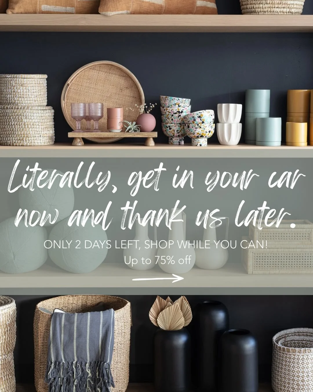 MAJOR SALE ALERT! There&rsquo;s no better feeling than always having a thoughtful gift on hand (or enjoying a little retail therapy)&hellip;especially when you&rsquo;re saving THIS BIG.⁠
⁠
Mother&rsquo;s day, teacher&rsquo;s gifts, birthdays or even 