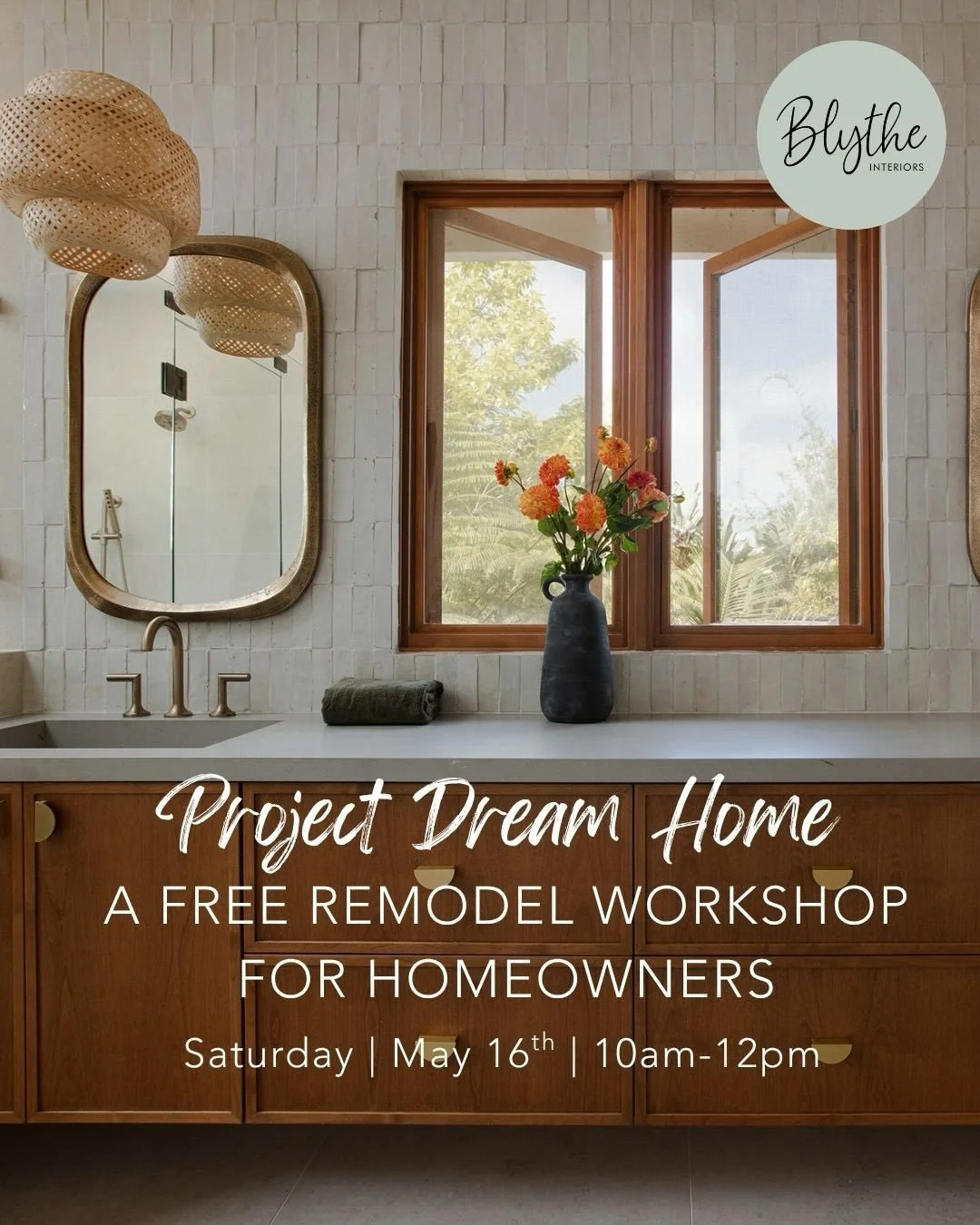 ✨Your dream home is closer than you think✨⁠
⁠
Join us for a Free Remodel Workshop on Saturday, May 16th from 10am-12pm at our beautiful San Diego Studio Showroom.⁠
⁠
This event is perfect for homeowners 🏡who are curious about what it&rsquo;s like to