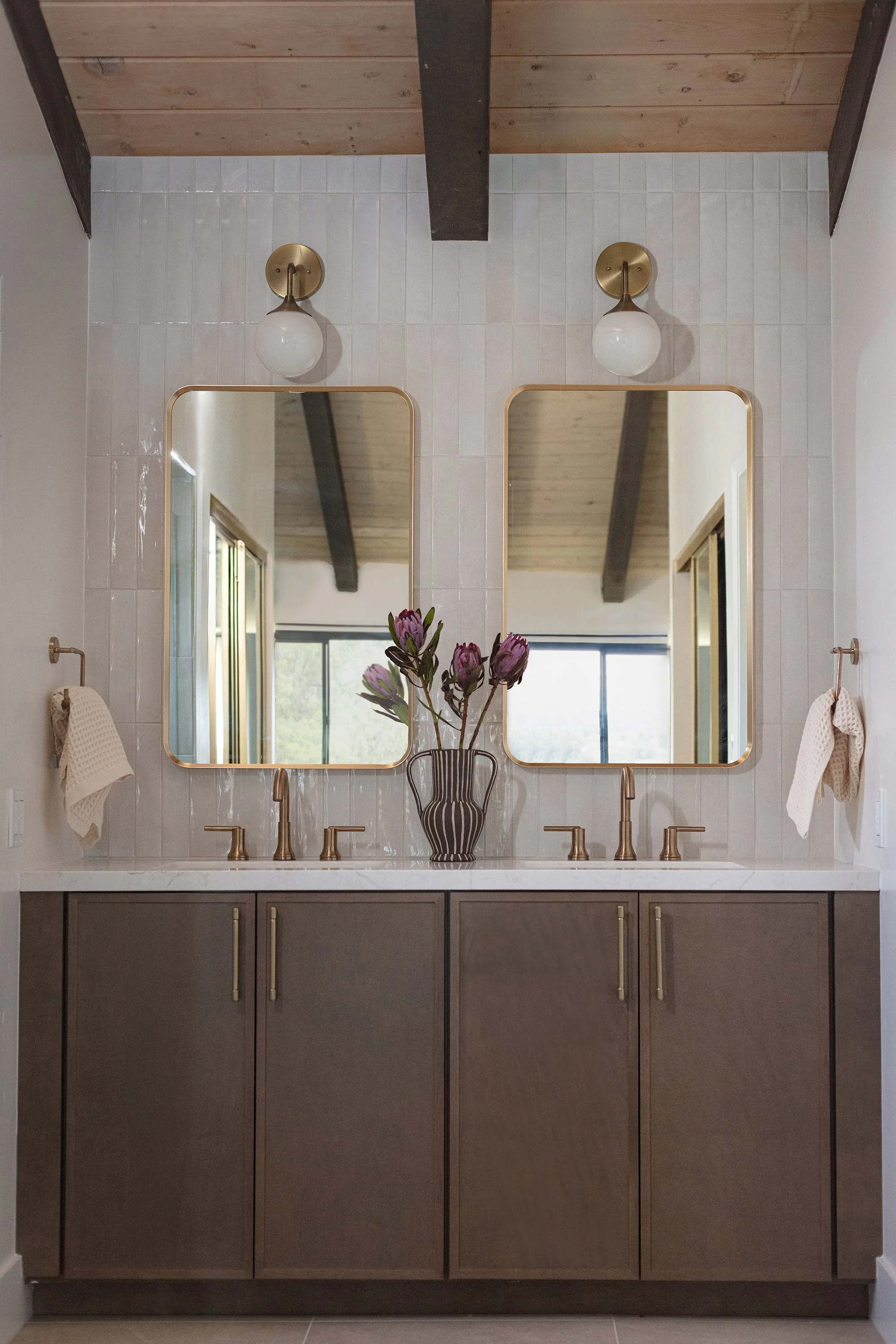 'Double Happiness' Primary Bathroom