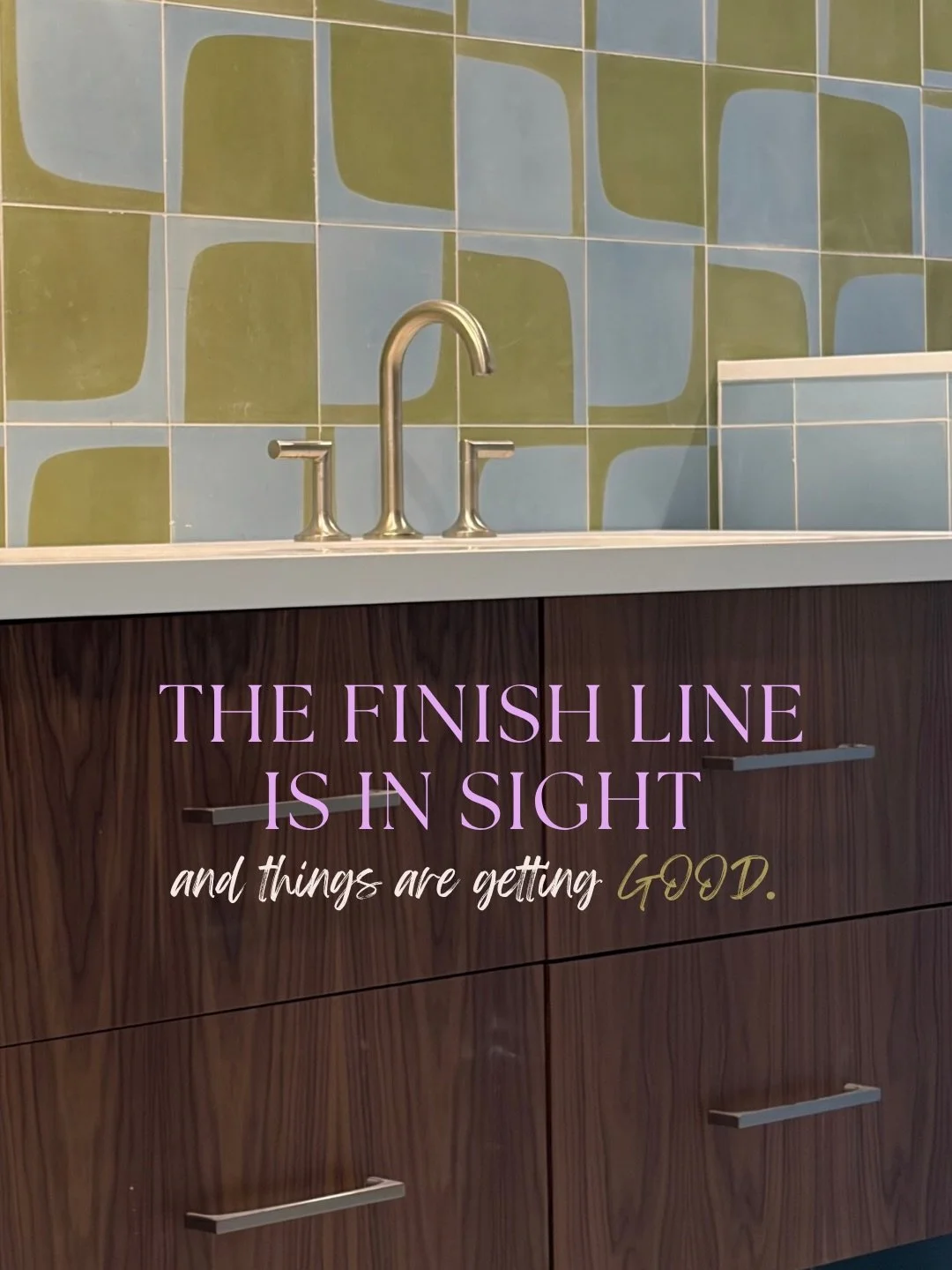 We&rsquo;re so close. 🥹

Retro Revival is in those final stages where we&rsquo;re checking the little things, making a few last adjustments, and getting ready for our final punch list walkthrough.

After months of living through a remodel, we KNOW o