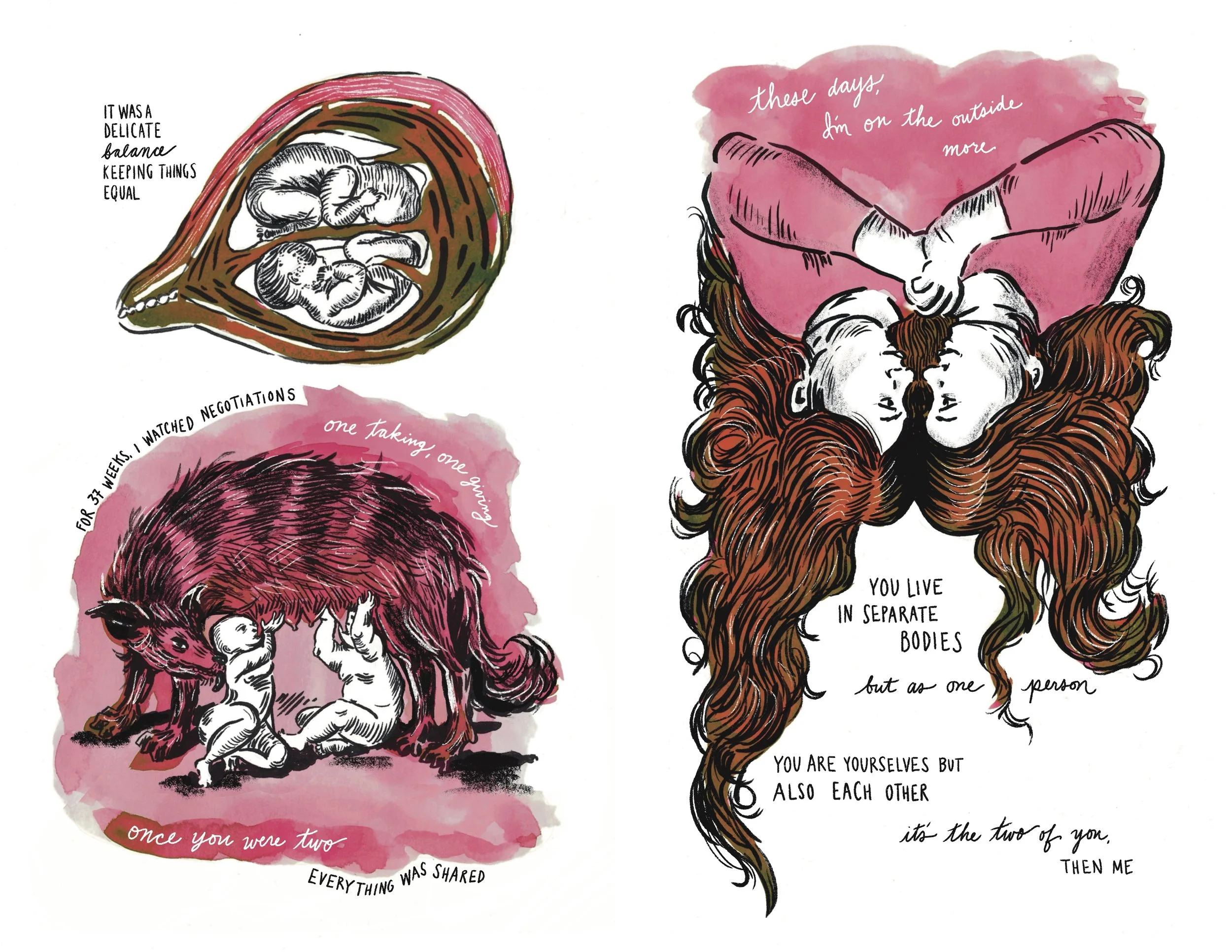 Couplet (originally published in Mutha Magazine and the anthology "Up to Code" from the Sequential Artists Workshop)  