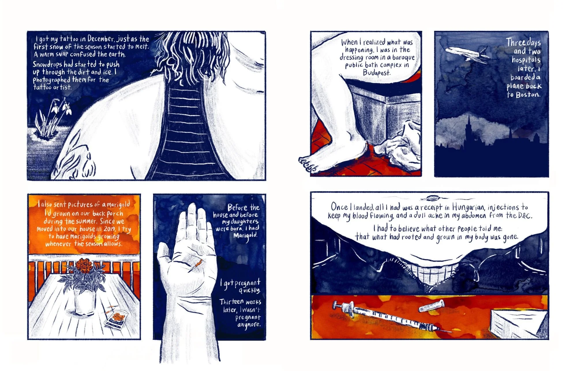 Marigold (originally published in MUTHA Magazine; nominated for a 2024 Ignatz Award) 