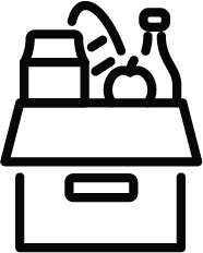 Box of groceries