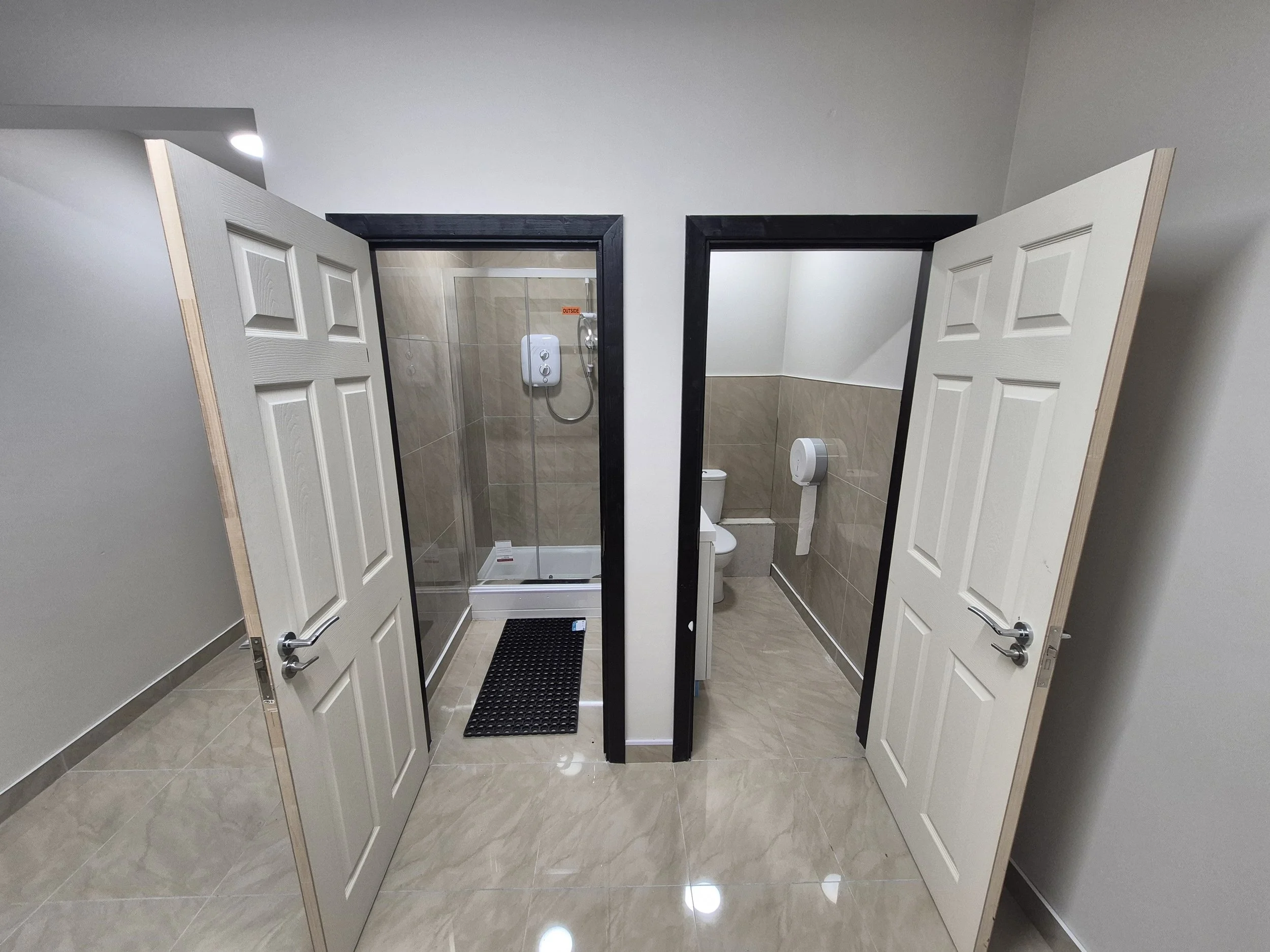 NEW CHANGING ROOMS &amp; SHOWER FACILITIES