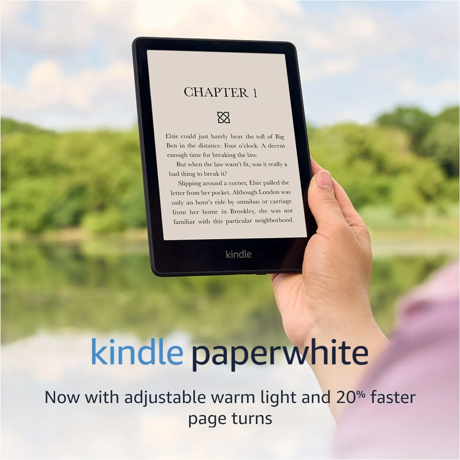 I have a Kindle Oasis which Amazon has sadly discontinued but this Paperwhite is my second choice, for less eye strain.  I read a ton and could never do it on the road without a Kindle!  You can check out Kindle books free through the Libby app (atta