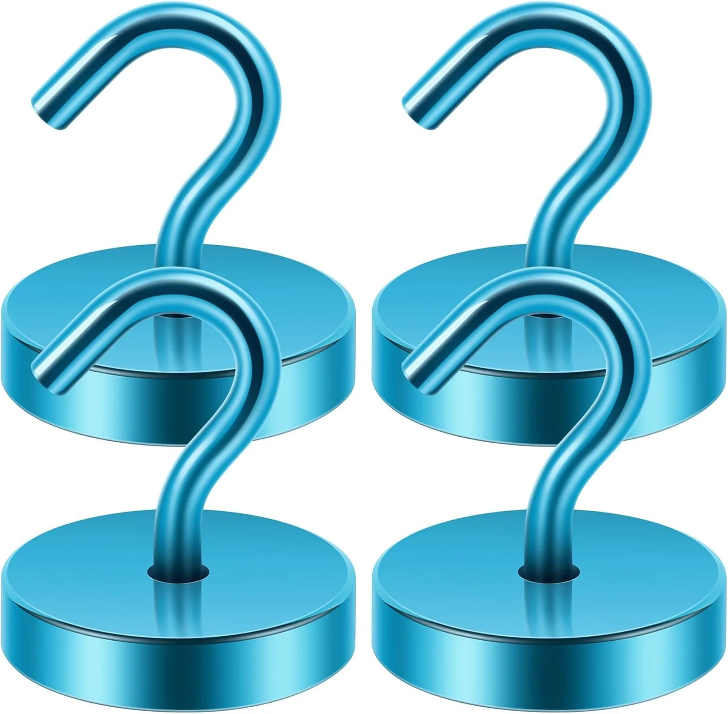 These handy hooks extend your storage area--great place for hats, bags, drying things etc and very heavy. Will stick to magnetic surfaces like cruise cabin walls, refrigerators, etc.