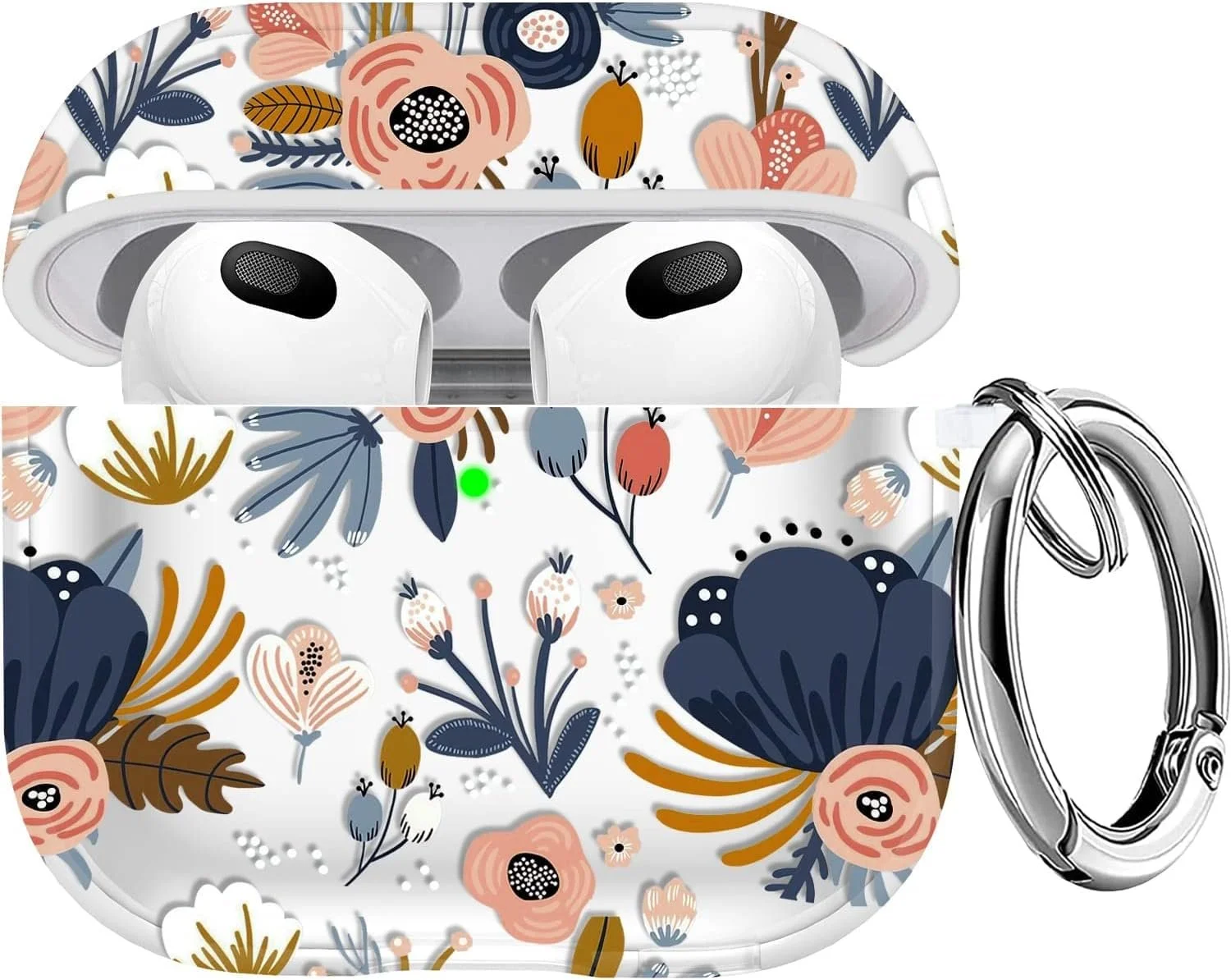 Pick a distinctive airpod case cover to help them be easy to find and less likely to get stolen maybe.  I use the keyring attachment to clip them inside by backpack so I can find them easily but no one else can.