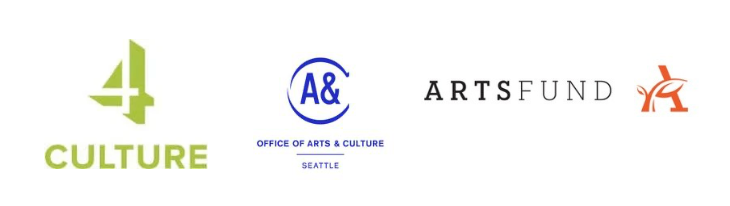 Event funded through 4Culture 2025 Arts Sustained Support Grant, 4Culture 2025 Public Free Access Grant & Seattle Office of Arts & Culture.