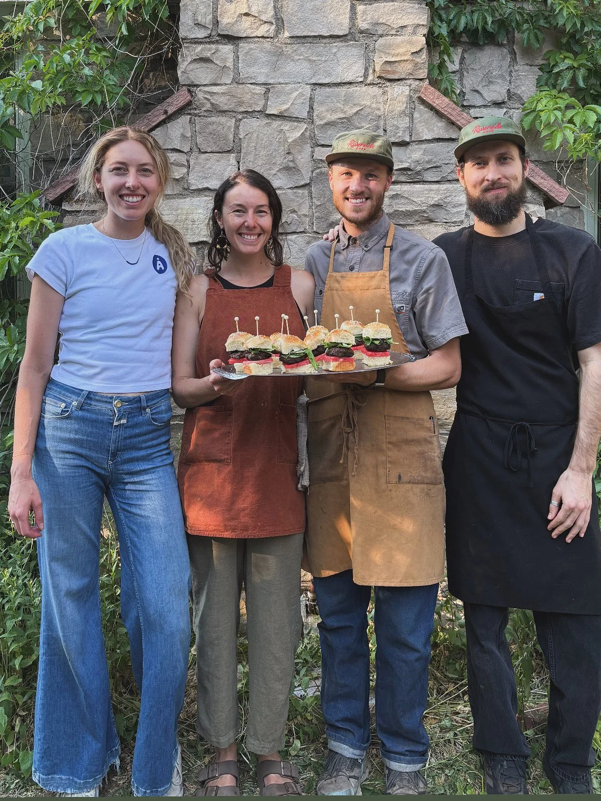 Local Beef Shawarma Sliders & Brioche Provided by Mangata Bakers