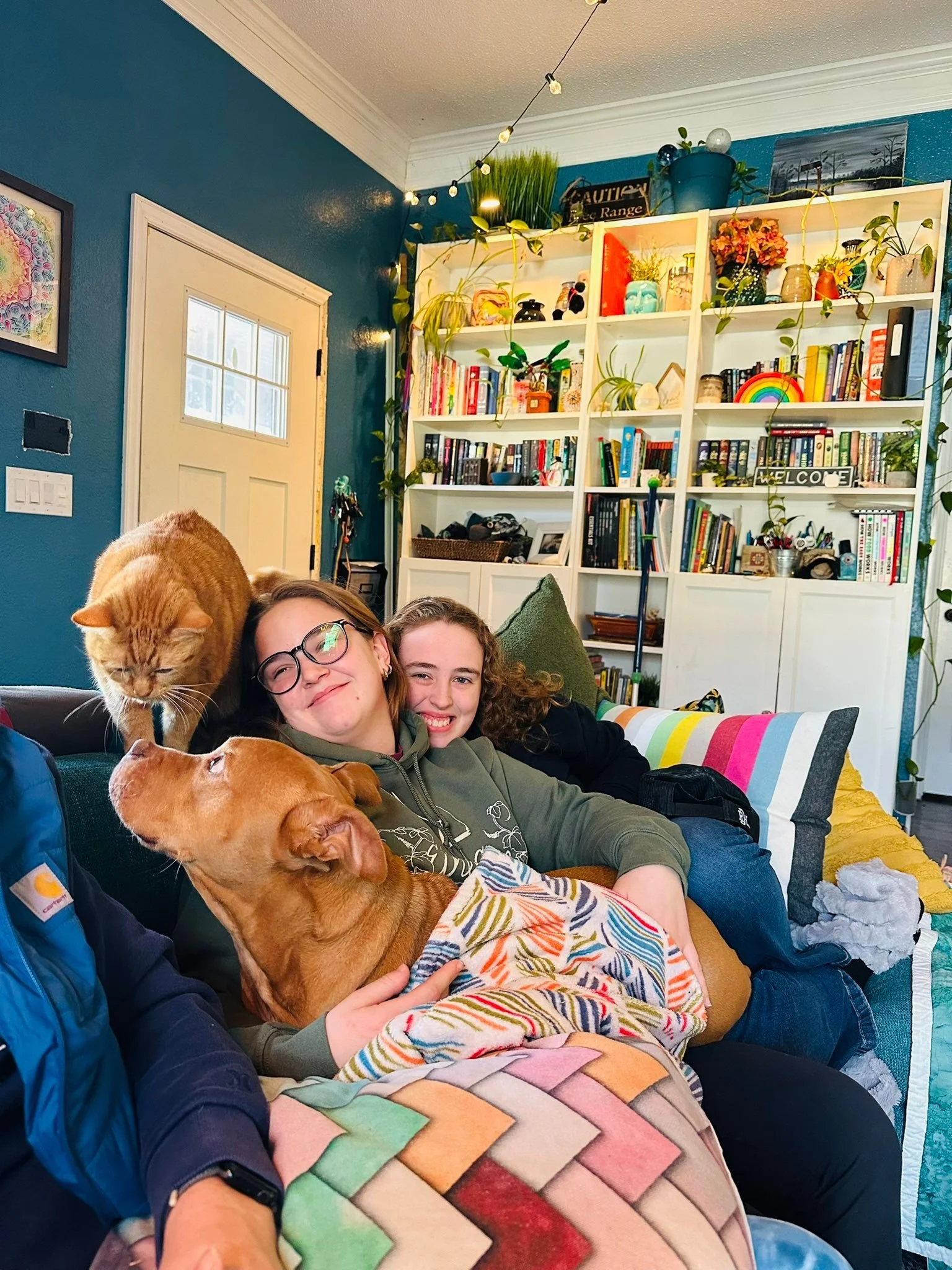 We are tired. But this mama is not sad that we have had more time together.  More tears, but more snuggles. More pain but with it, more laughter. More time playing and learning and being with each other. This week we will go back to more activities b