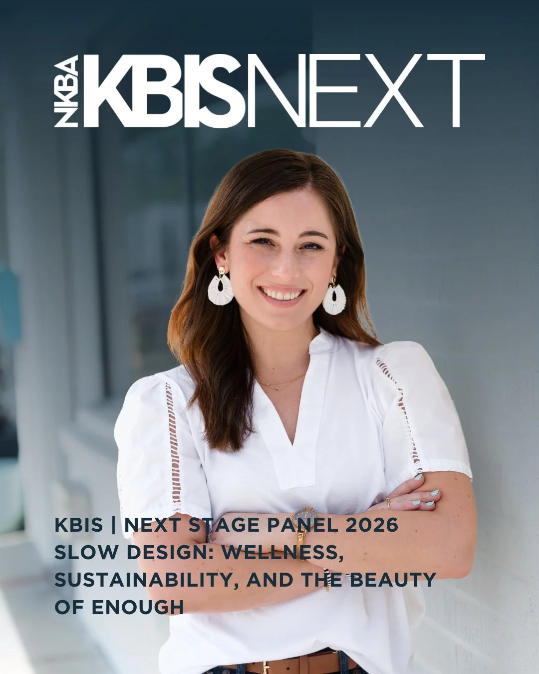 Fast consumption is out. Slow design is in.✨

At KBIS, Stacey is joining a conversation on what it looks like to slow down to move design forward with intention, natural materials, timeless aesthetics, and craftsmanship that supports human wellness a