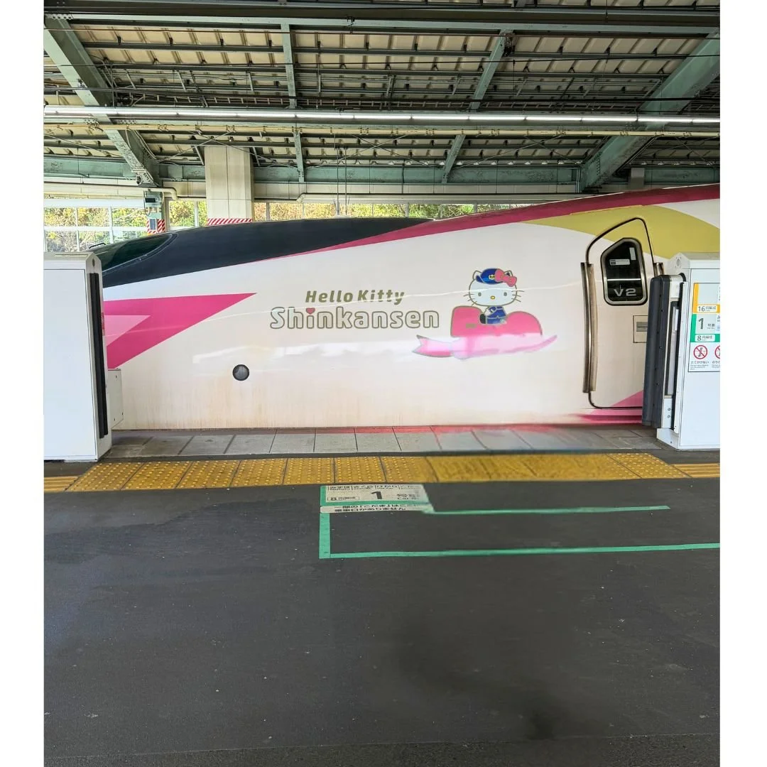 A Fun Day Trip to Kobe on the Hello Kitty Shinkansen 