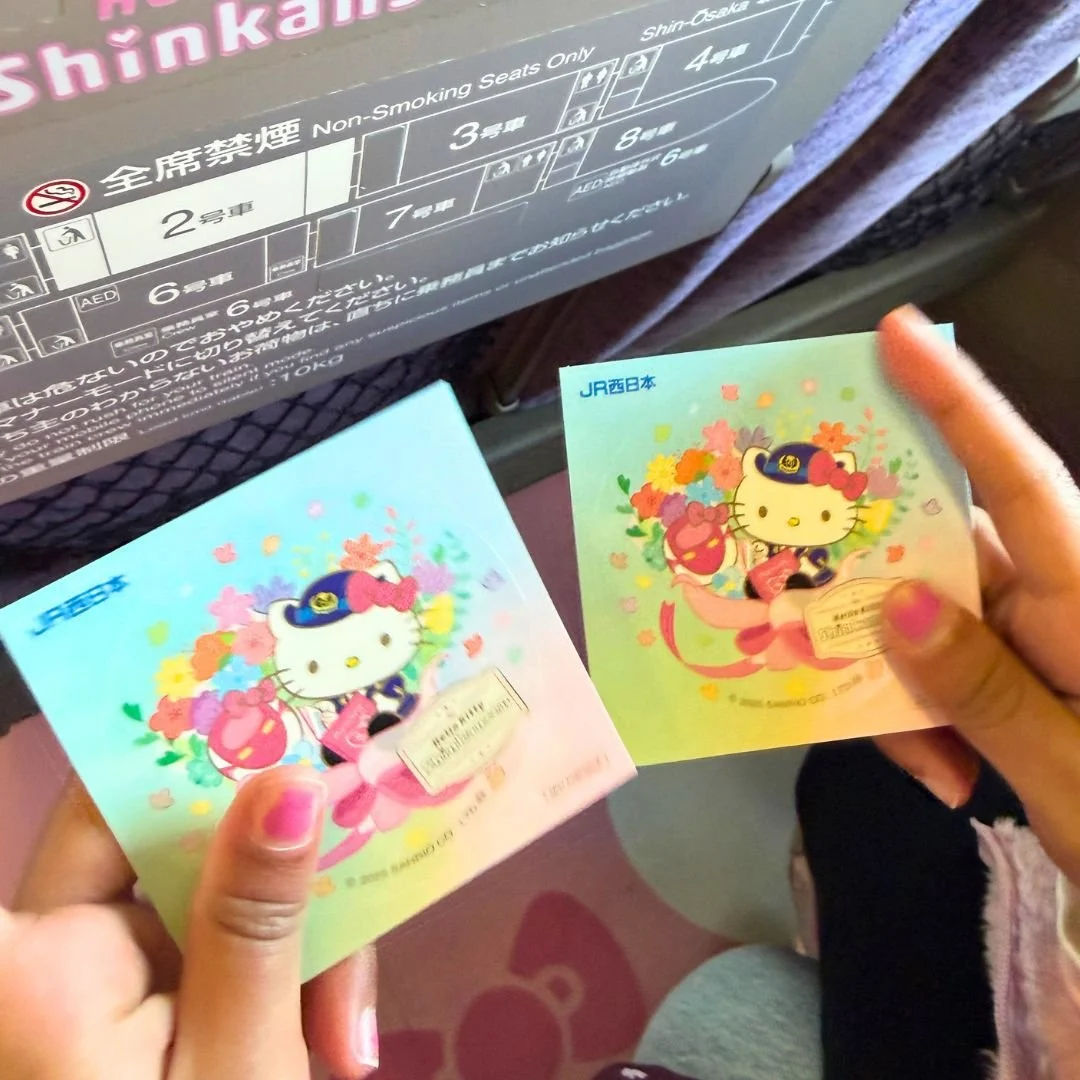 Exclusive stickers when you buy merch