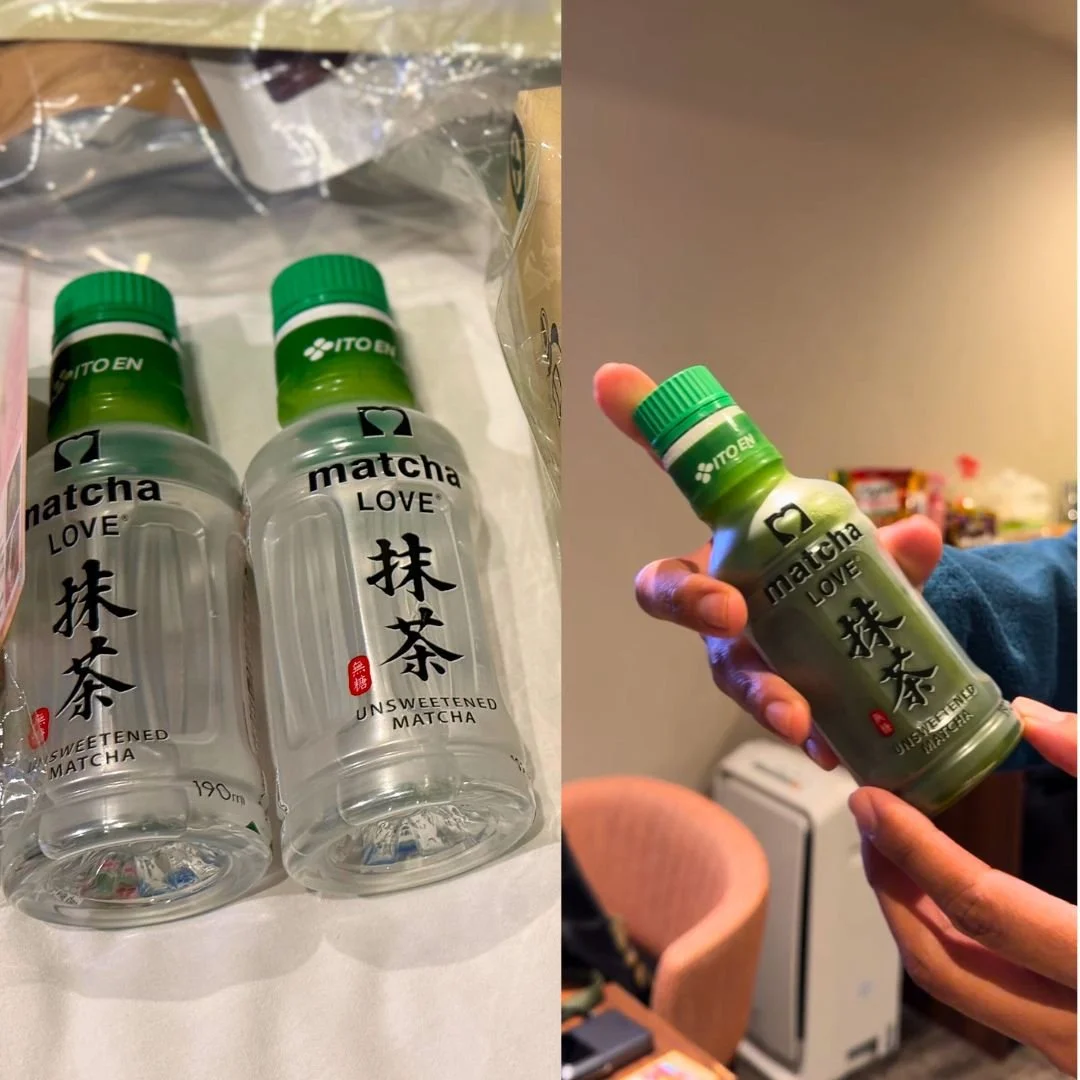 One of the coolest matcha drinks we found in Uji