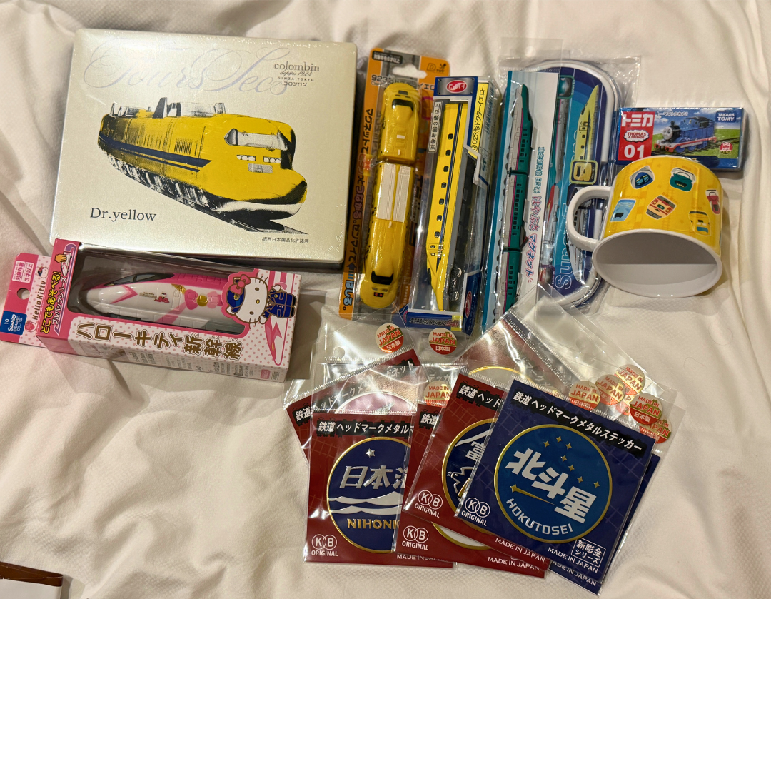 Some goodies we bought from the museum shop