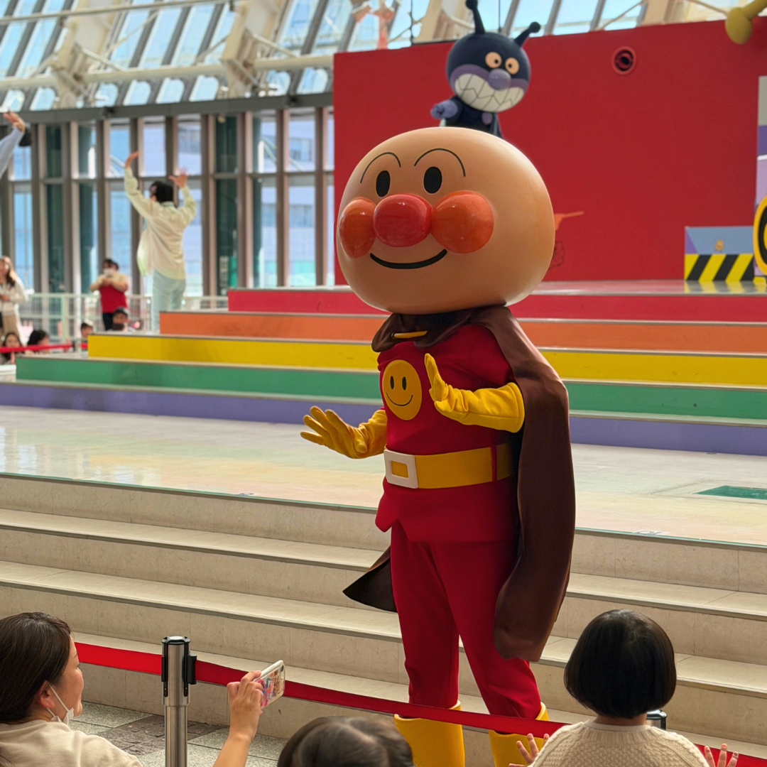 And here's Anpanman!