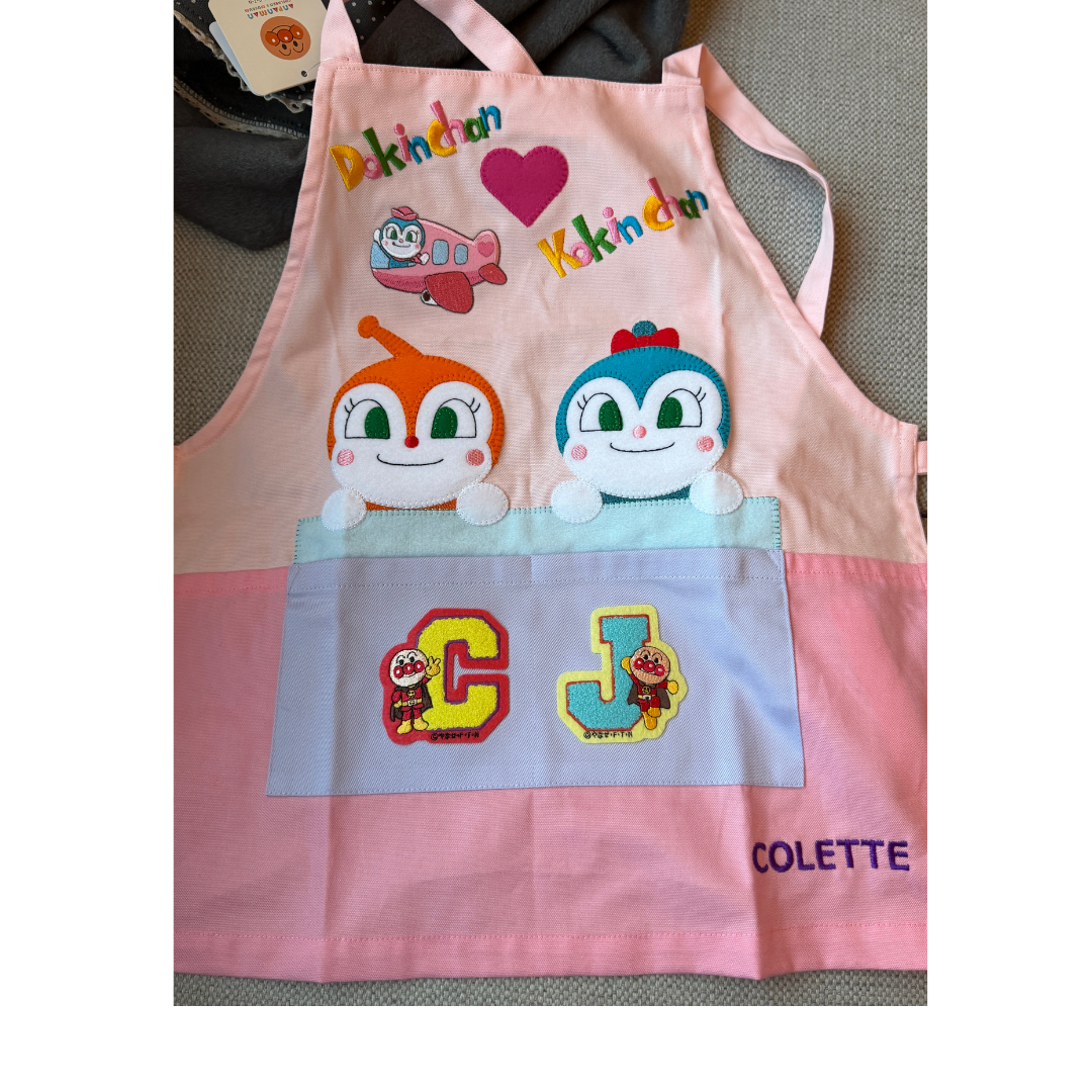 My daughter's customized apron!