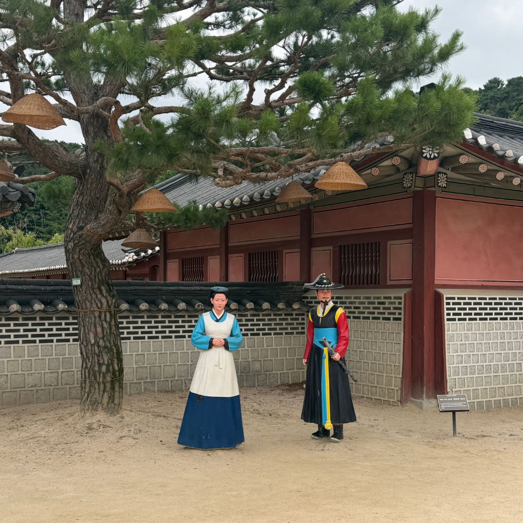 Jewel in the Palace filming set!