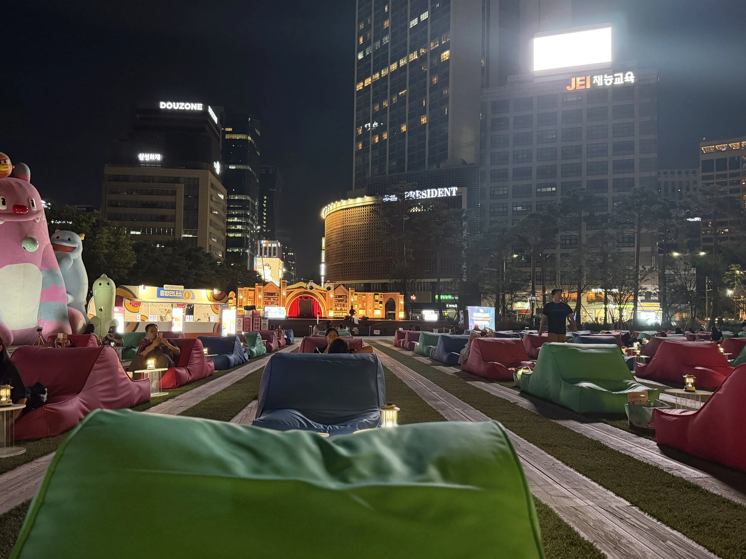 at Seoul Plaza