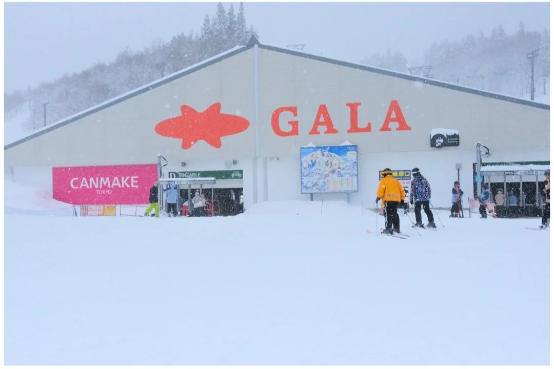 Powder day at Gala Yuzawa for a family day trip