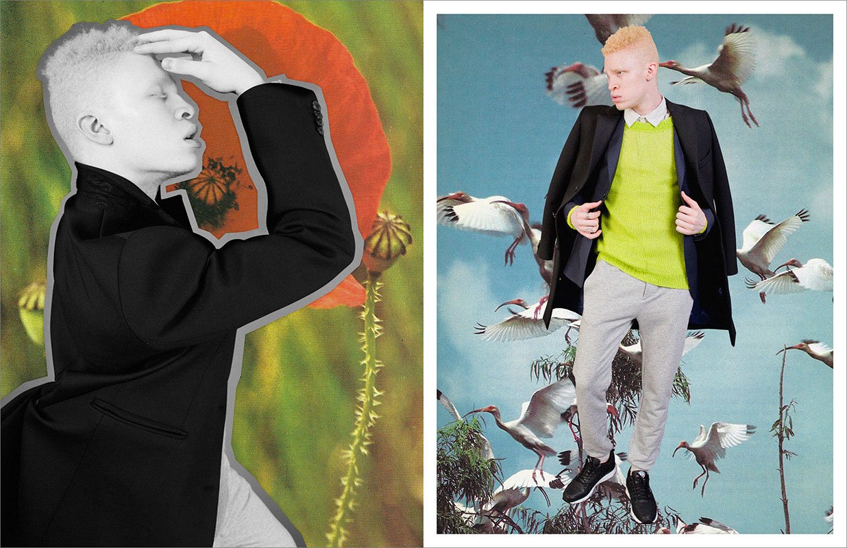 Mixed media digital collage by Michael Burk Studio