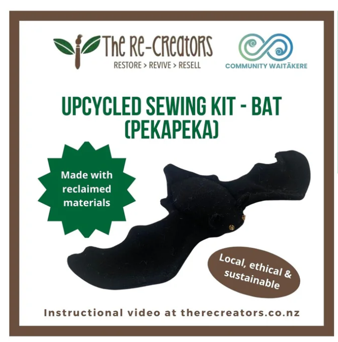 Pekapeka bat toy - DIY kit
