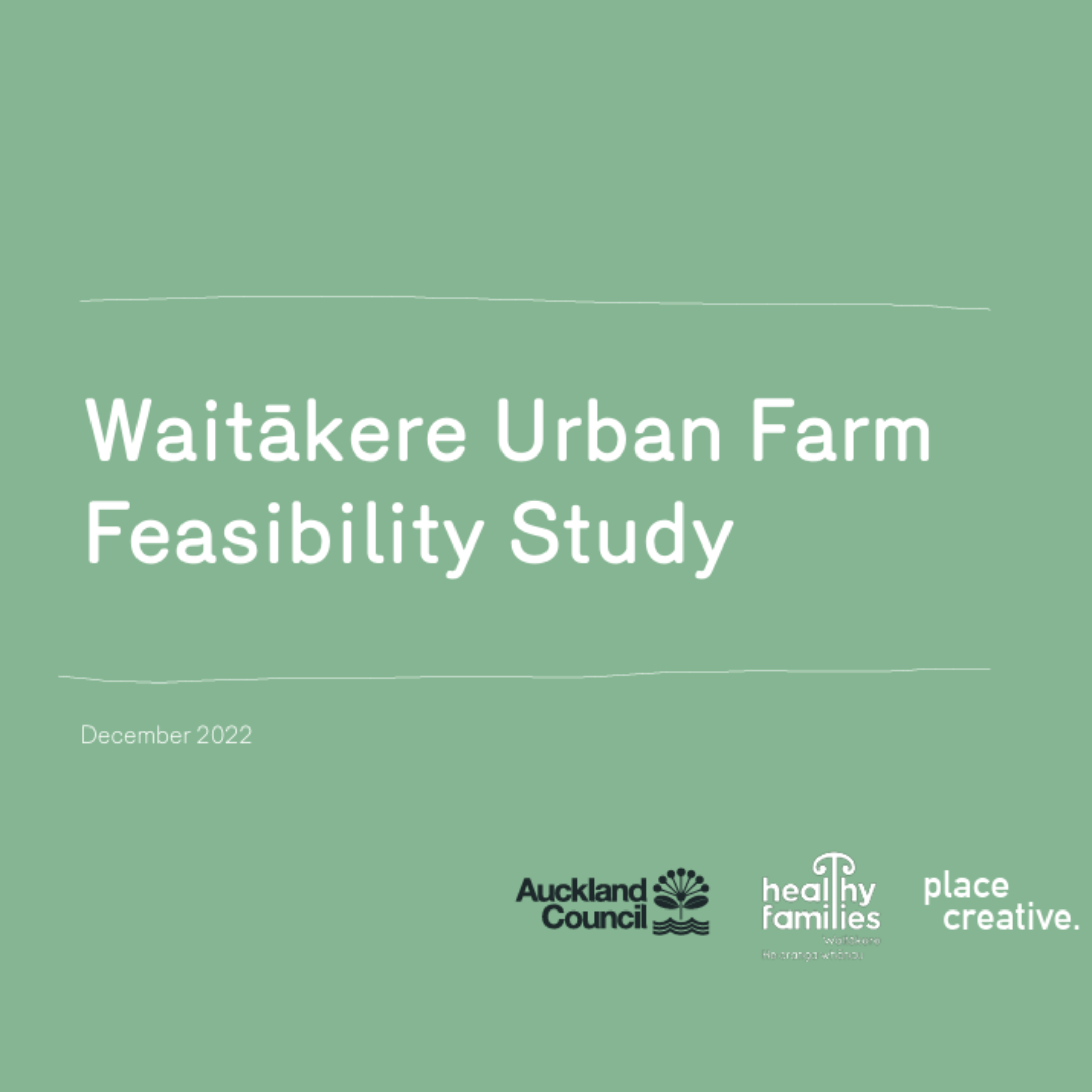 Urban Farm Feasibility Study 2022