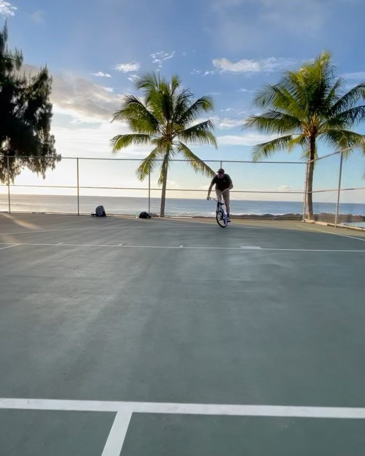Tomorrow! (Saturday)
-
Day 3 of @bmxalohajam - We hit North Shore with a morning session at the skatepark and afternoon flatland session at the Shark&rsquo;s Cove courts! 
See you all out there! Shoootz!
-
#bmx #flatland #ridehi #oahu #hawaii