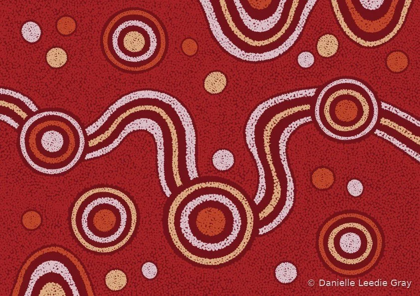 Pathways of Connection artwork by Danielle Leedie Gray