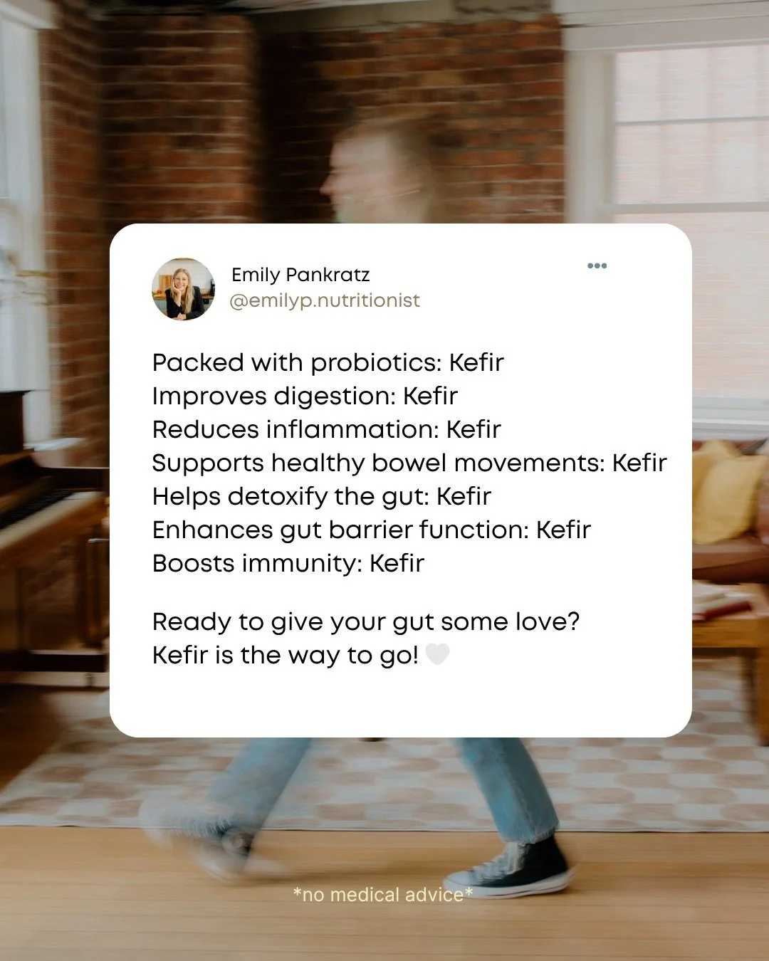 Kefir isn&rsquo;t just a health trend &mdash; it&rsquo;s a nutrient-packed superfood that your body will thank you for! From gut health to immunity, here's why kefir deserves a spot in your daily routine. 

🌐 www.emilypankratznutrition.com
