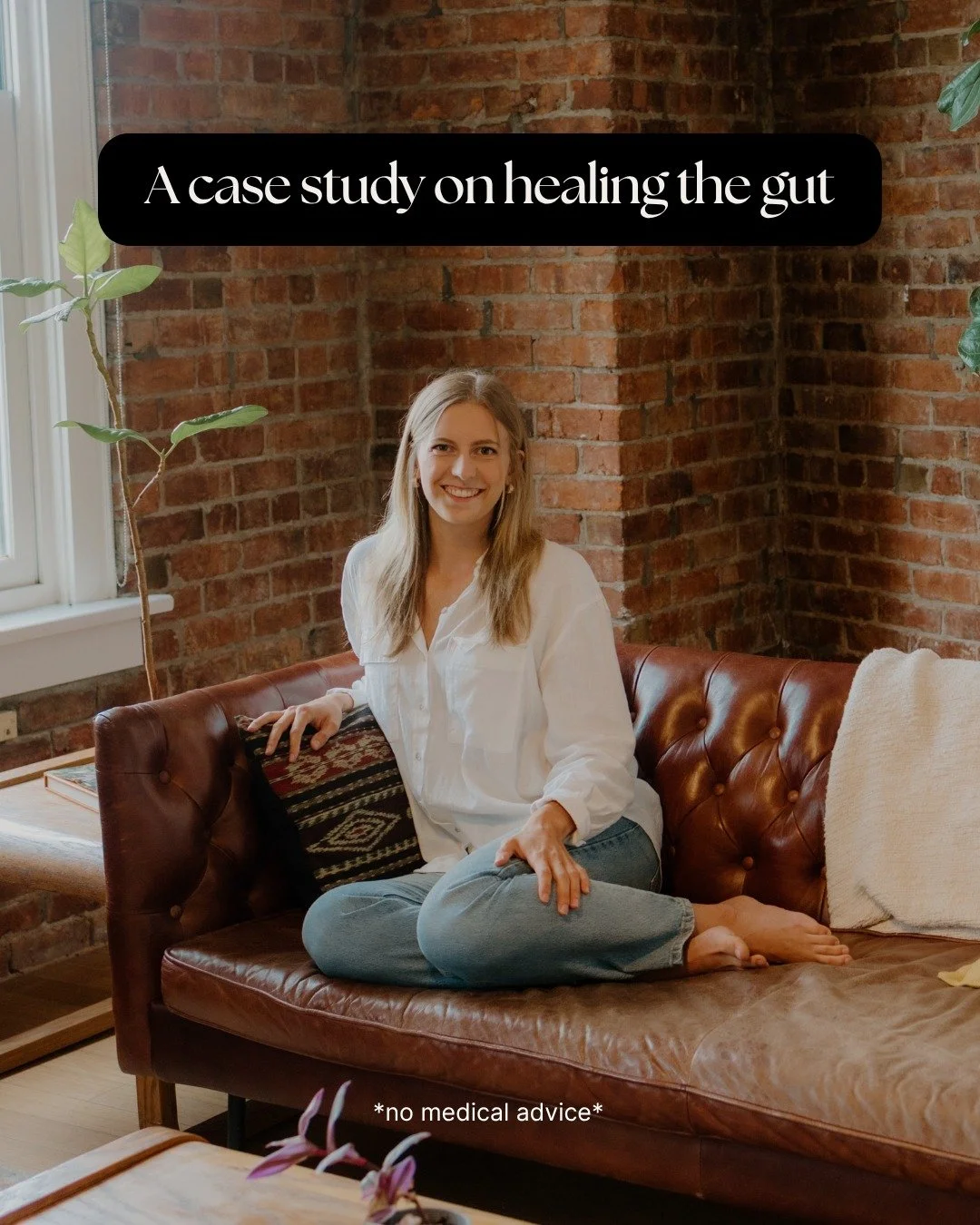 She came to me feeling frustrated and uncomfortable. 
By the end of every day, her belly looked six months pregnant.
Meals left her crampy and bloated, and she often went days without a bowel movement.

We looked deeper &mdash; at her stomach acid, b