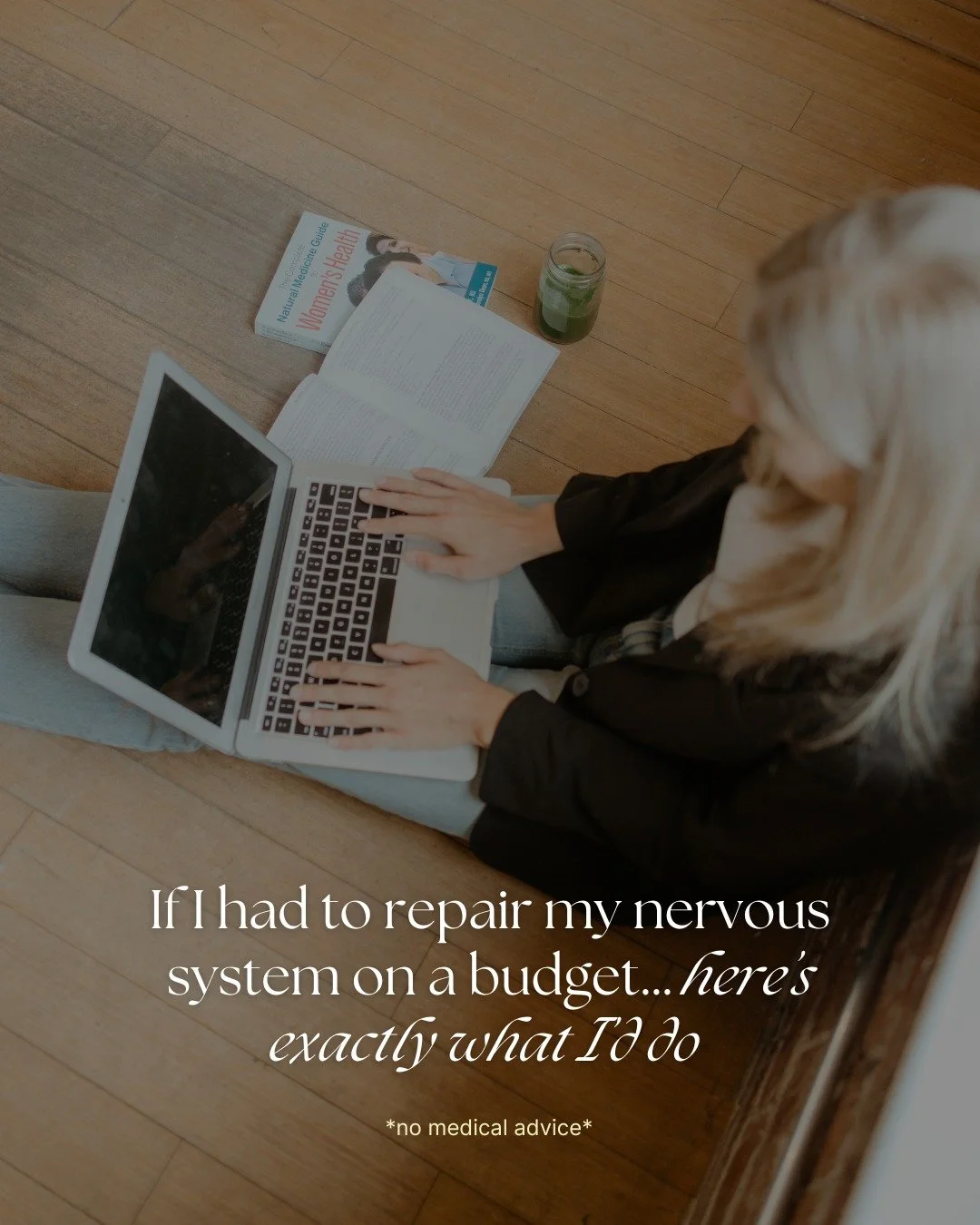 If I had to repair my nervous system on a budget, I&rsquo;d go back to the basics &mdash; the small daily habits that have the biggest impact.

☀️ Morning sunlight
🍳 Protein before coffee
🌿 Grounding and gentle movement
💧 Detox support
😴 Consiste