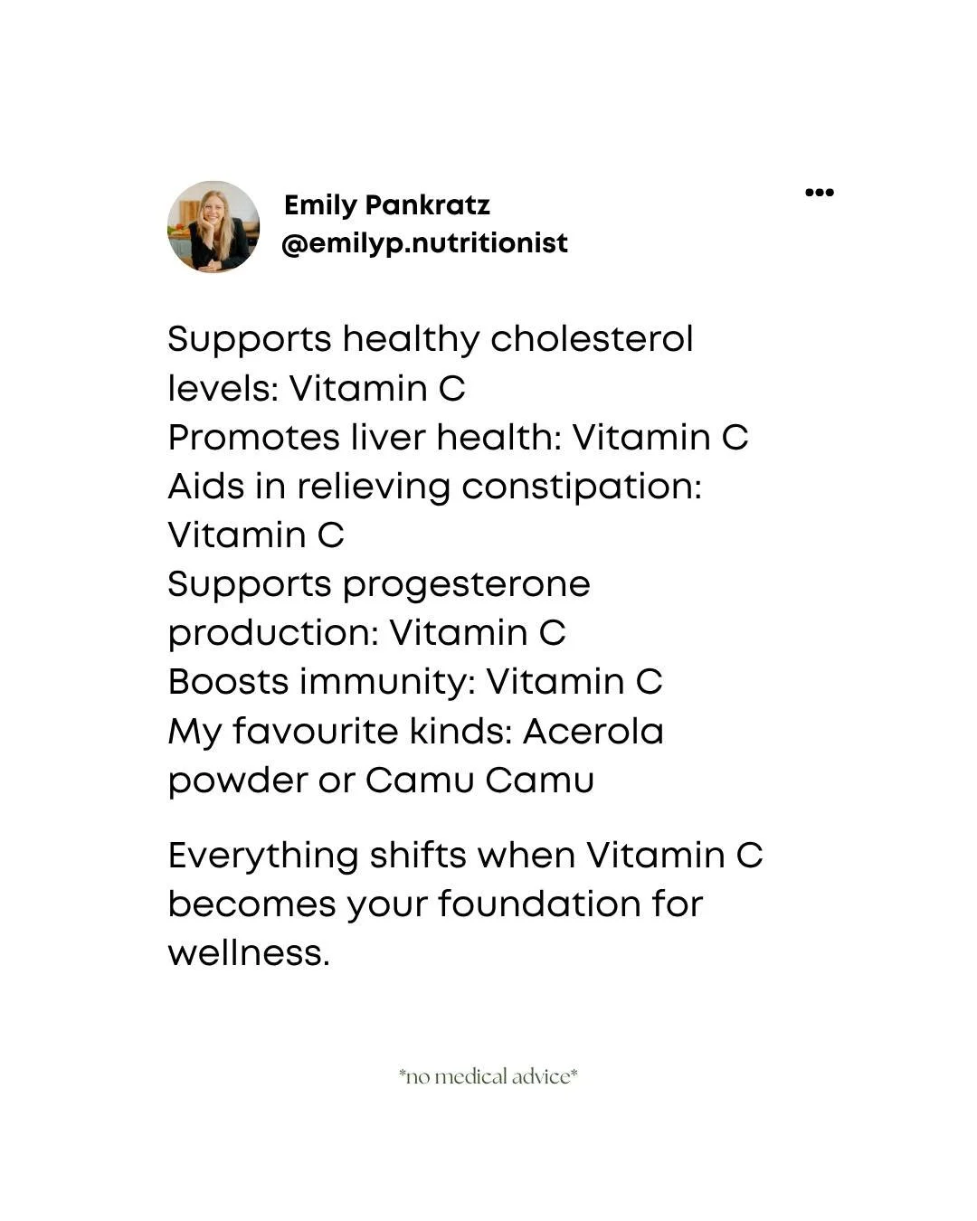 When your foundation is strong, everything else falls into place.

Vitamin C isn&rsquo;t just another supplement &mdash; it&rsquo;s the core of your body&rsquo;s wellness. From supporting healthy cholesterol to boosting immunity and liver health, thi