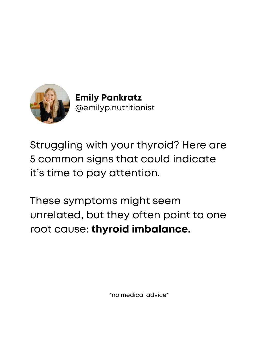 Your thyroid might be working behind the scenes, but when it&rsquo;s out of balance, it can affect so much of how you feel. From low energy to struggles with weight loss, mood shifts, and even brain fog &mdash; these can be signs that your thyroid ne