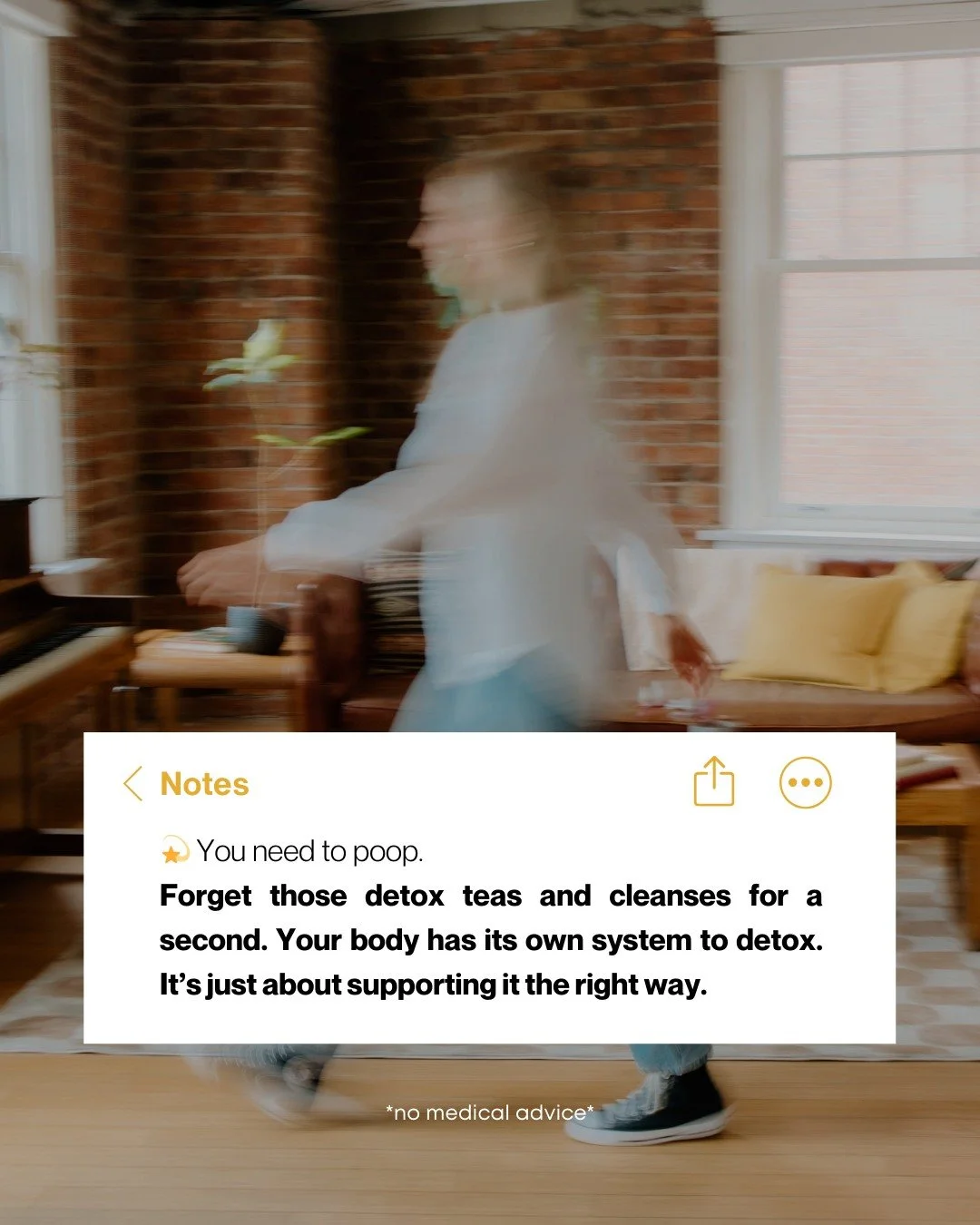 Before you reach for that detox tea or juice cleanse, let&rsquo;s talk about something simpler (and more effective) &mdash; your body's ability to eliminate toxins on its own.

The key? A healthy, regular bowel movement. If you're not pooping daily, 