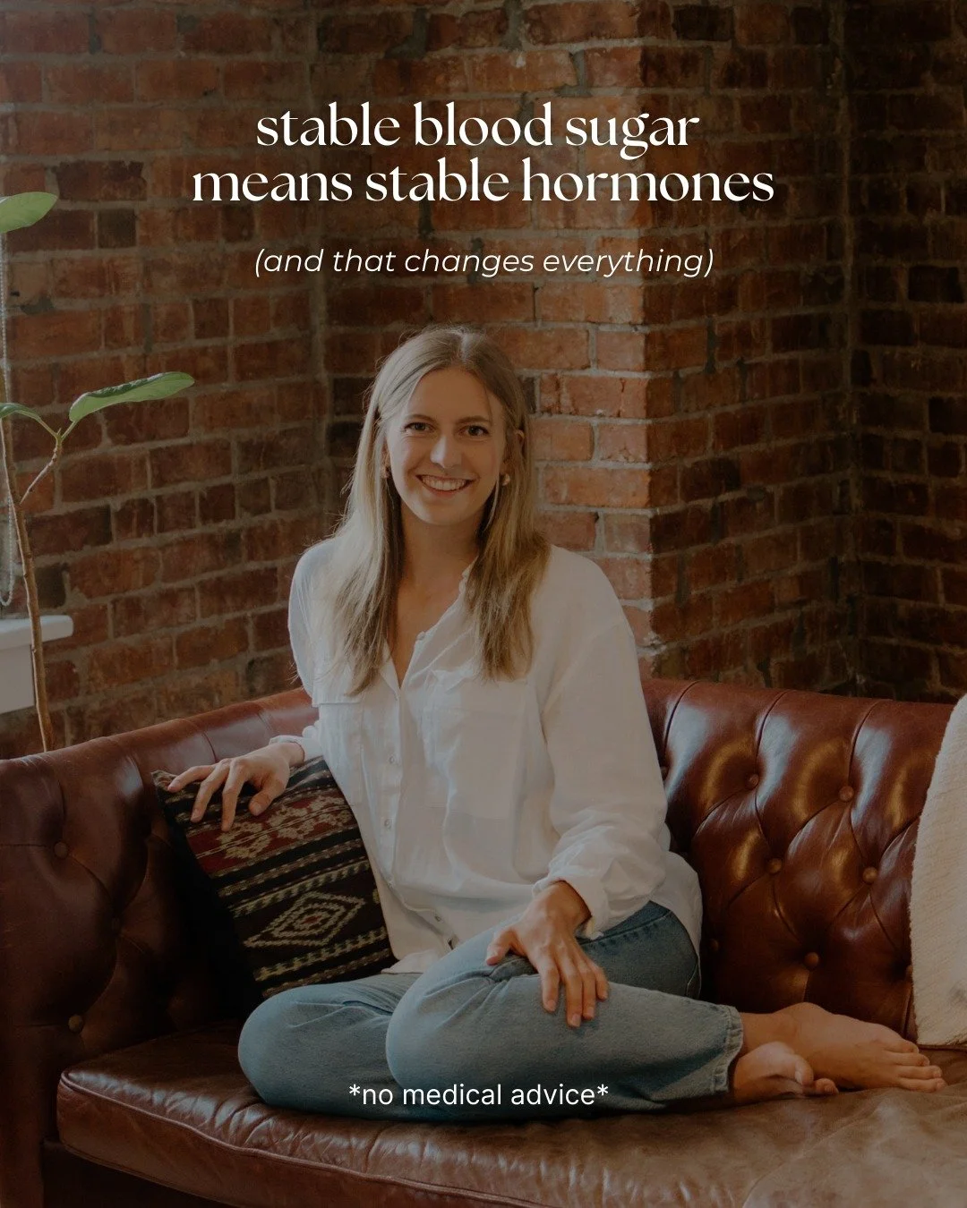 Stable blood sugar is one of the most overlooked foundations of hormone health.

When glucose rises quickly and crashes just as fast, your body responds with stress hormones and increased insulin output. Over time, that pattern can fuel inflammation,