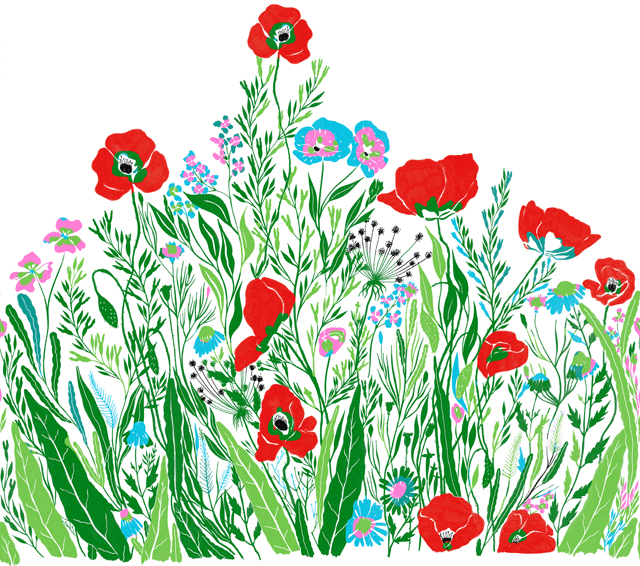 The Summer meadow dress