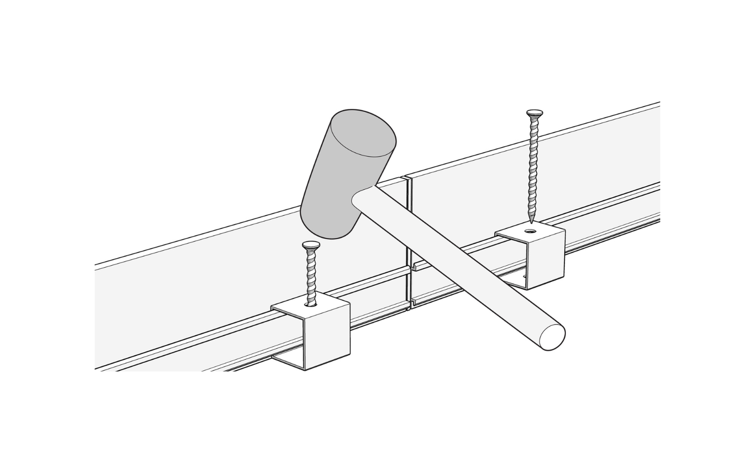 Heavy Duty aluminium edging technical profile dimensions