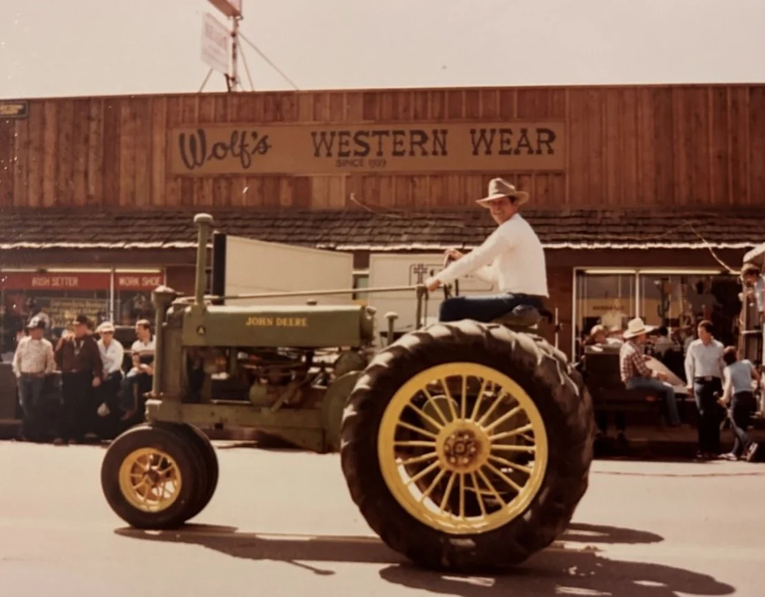 Richard in Buckeye Pioneer Days Parade.